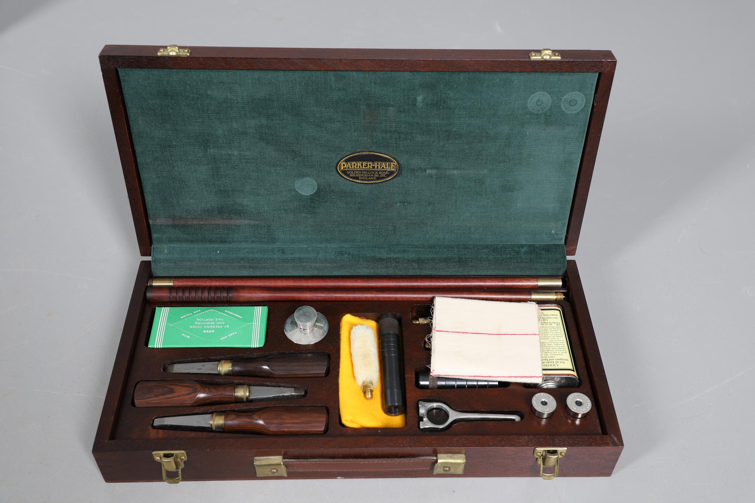 A COLLECTION OF FIVE GUN CLEANING KITS BY PARKER HALE. - Image 6 of 13
