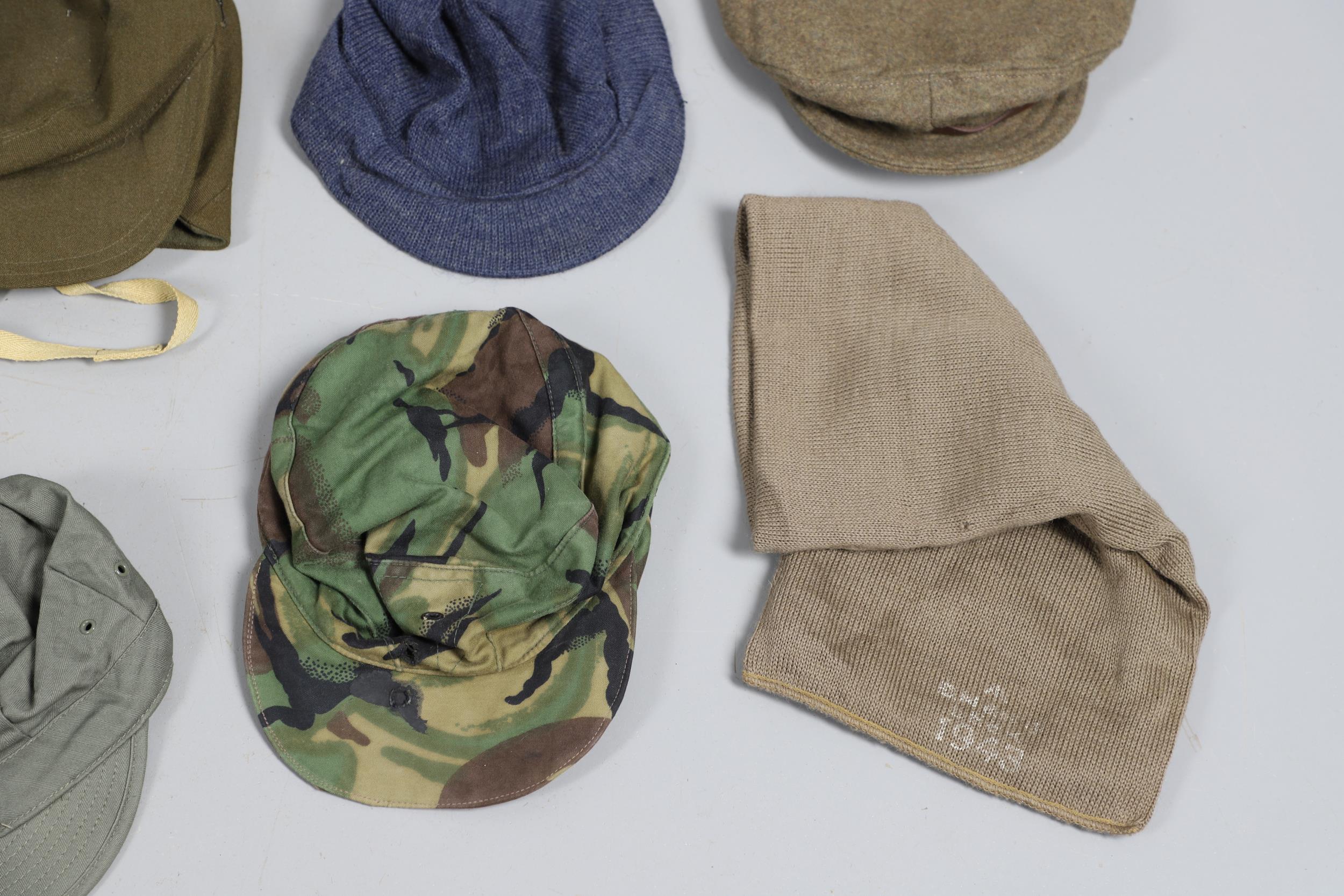 AN EXTENSIVE COLLECTION OF MILITARY UNIFORM CAPS, BERETS AND OTHER ITEMS. SECOND WORLD WAR AND LATER - Image 17 of 17