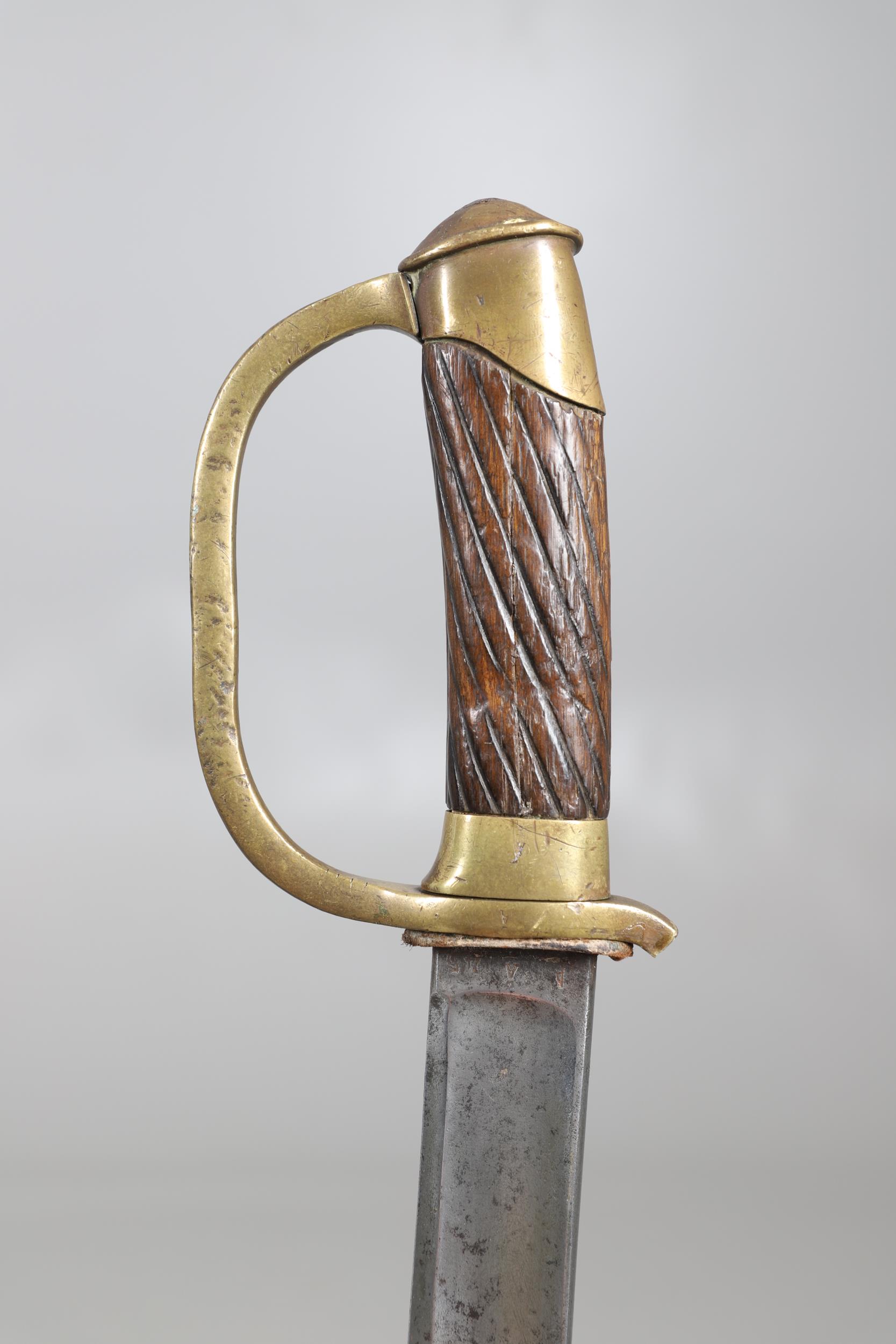 A FIRST WORLD WAR RUSSIAN 1881 PATTERN CAVALRY TROOPER'S SWORD AND SCABBARD. - Image 13 of 13