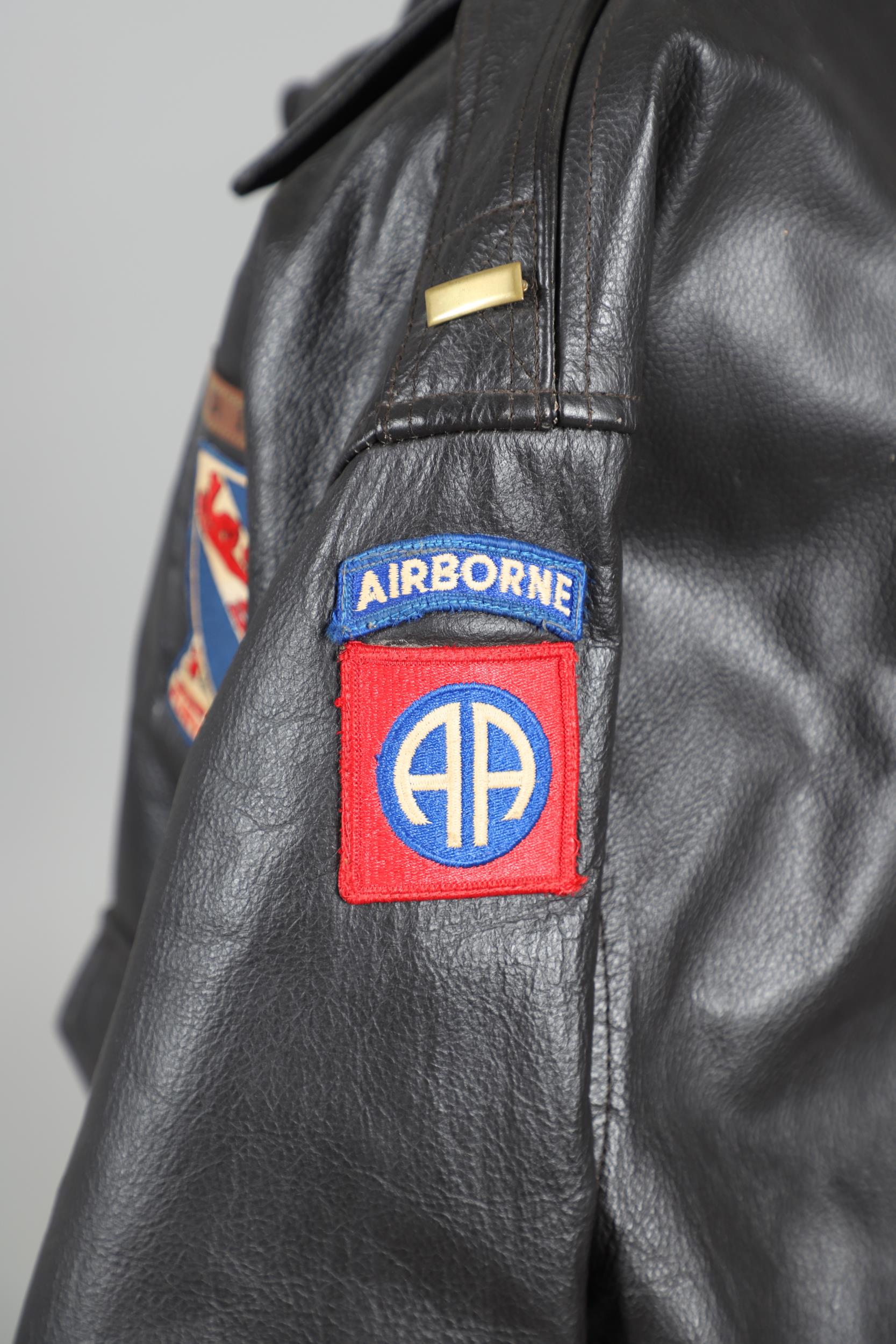 A FLIGHT TECH INC. TYPE A-2C LEATHER FLYING JACKET. - Image 8 of 12