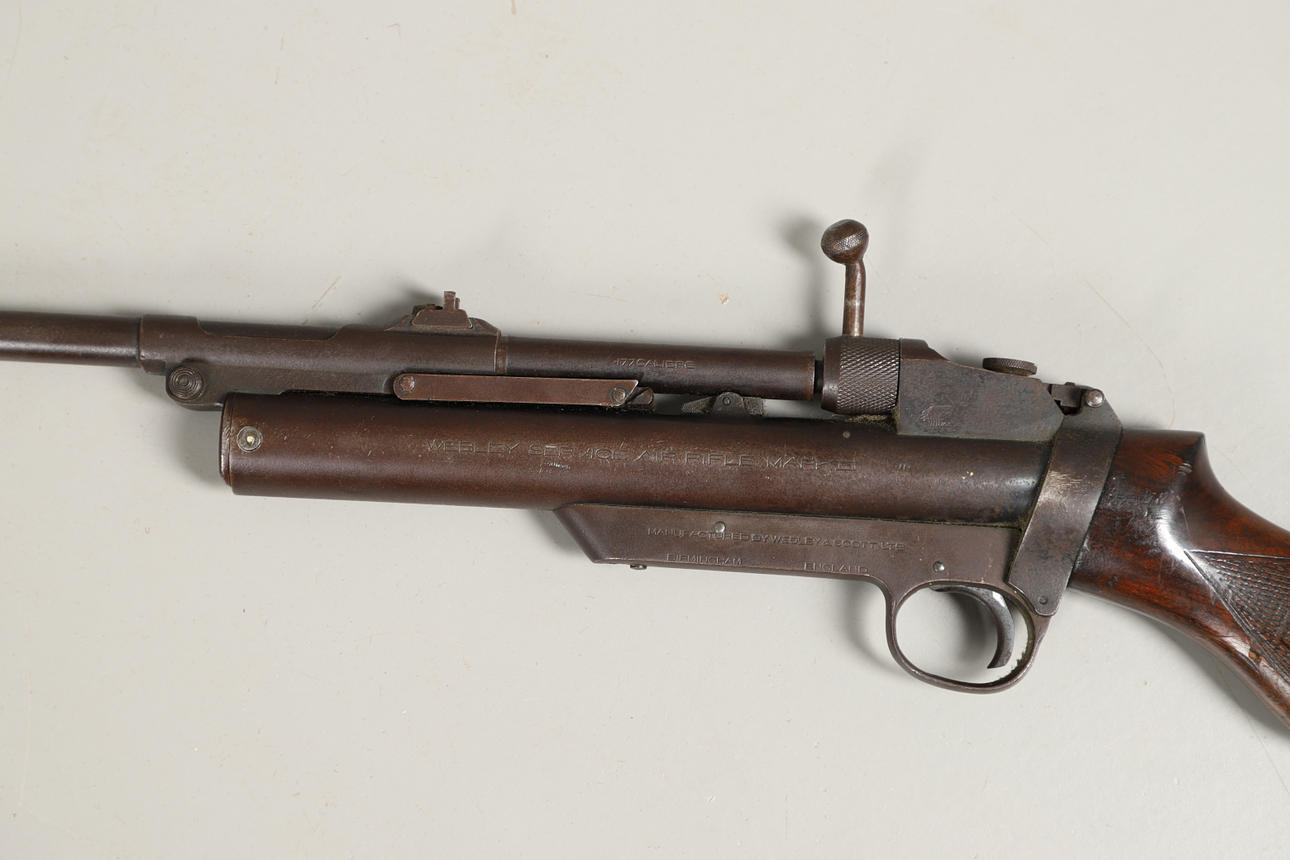 A WEBLEY SERVICE .177 AIR RIFLE MARK II. - Image 12 of 13