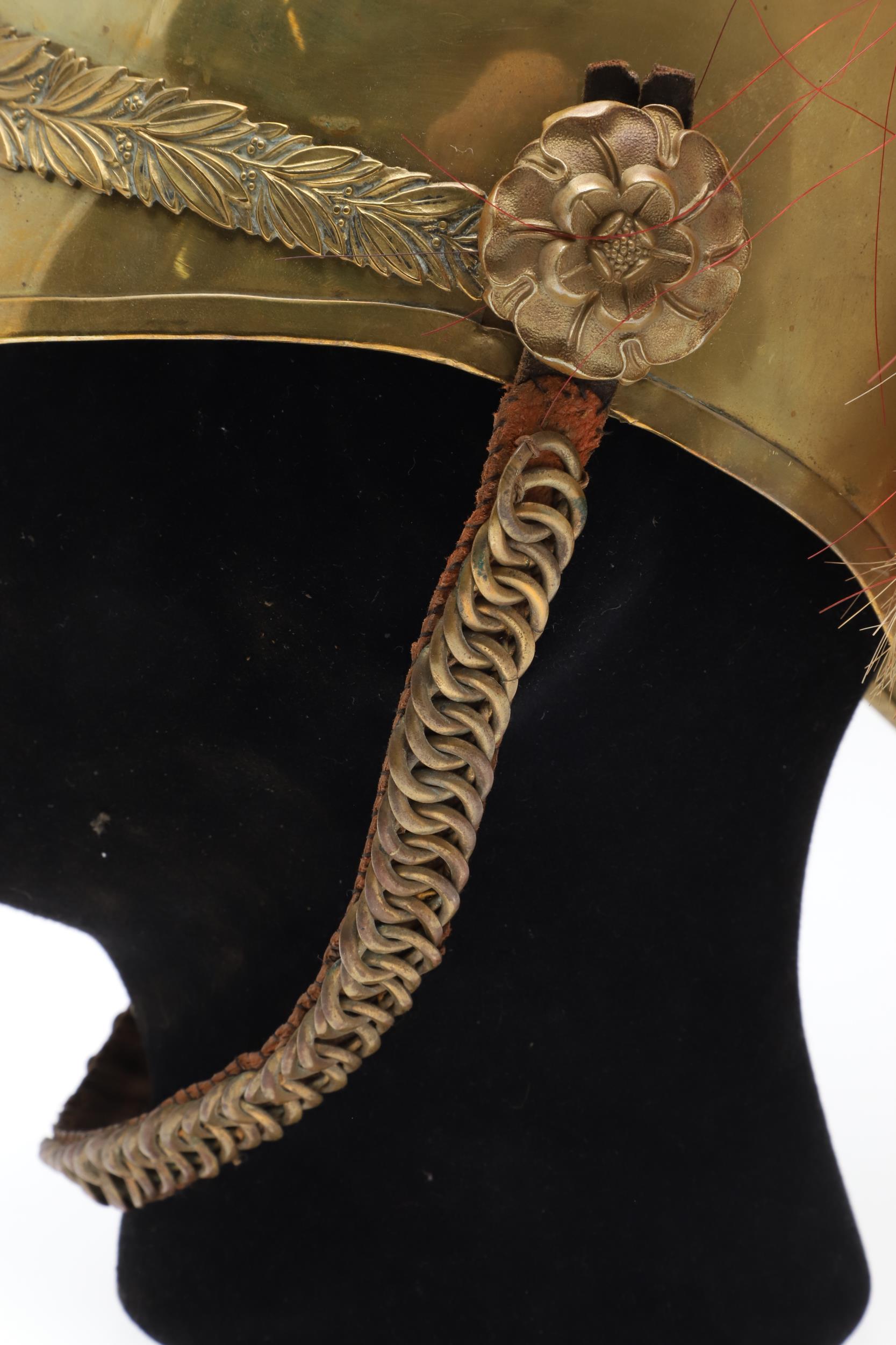 A 5TH DRAGOON GUARDS 1871 PATTERN HELMET. - Image 8 of 15