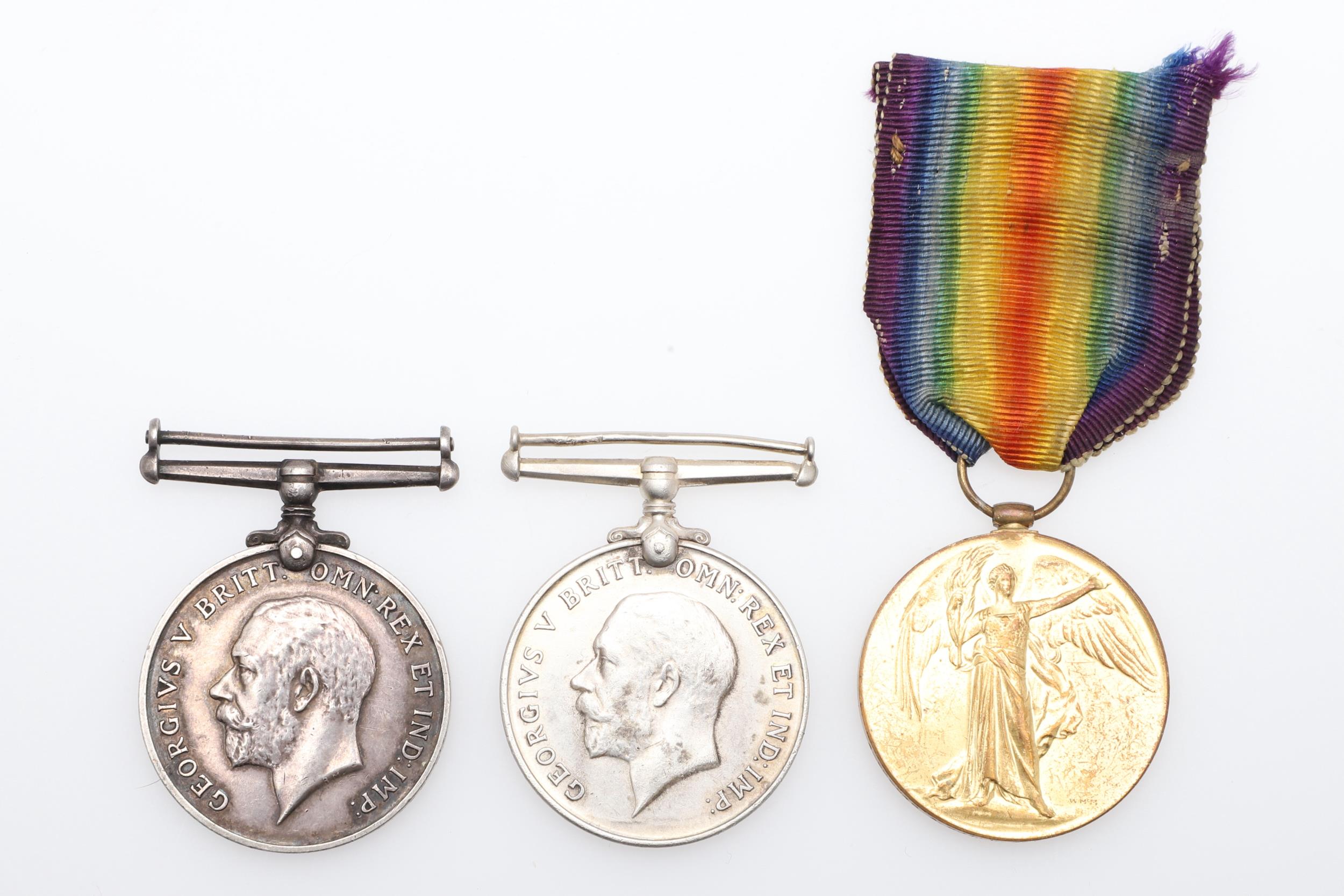 A FIRST WORLD WAR PAIR TO THE SERVICE CORPS AND FIVE INDIVIDUAL MEDALS. - Bild 8 aus 10