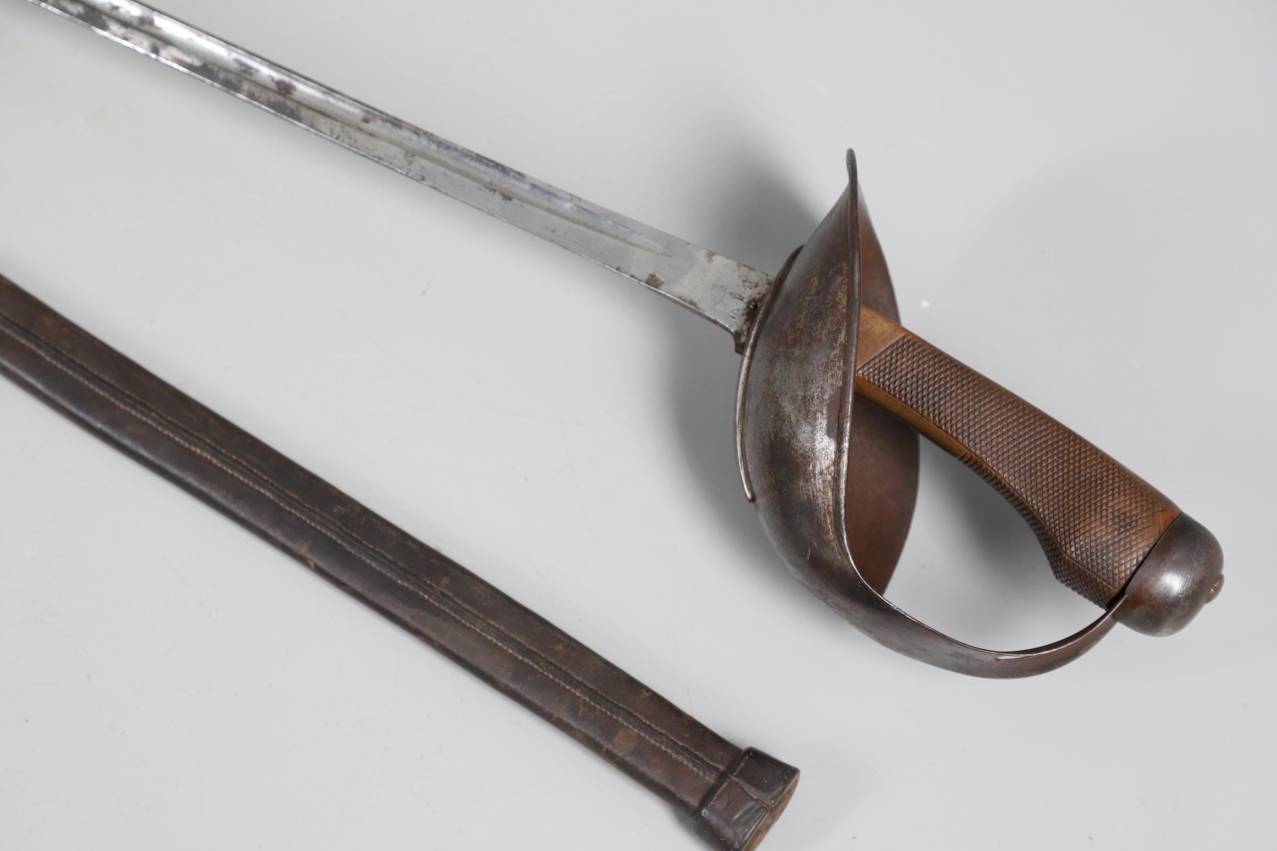 A 1908 PATTERN CAVALRY SWORD AND SCABBARD. - Image 11 of 15