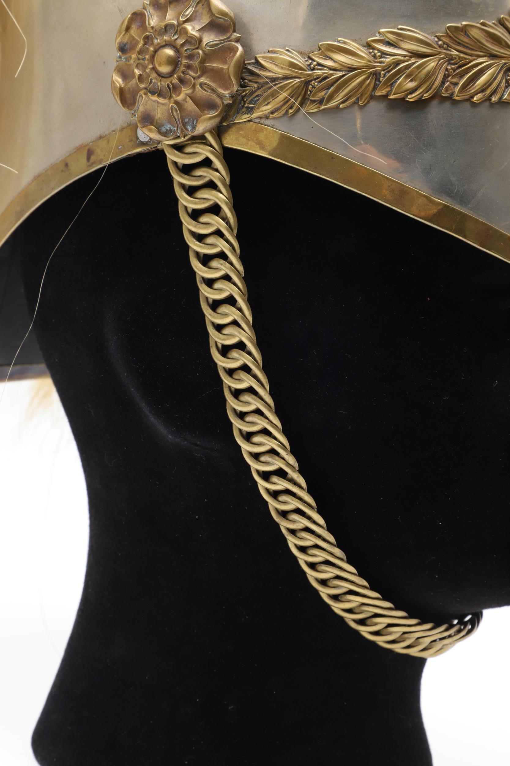 A ROYAL BERKSHIRE YEOMANRY CAVALRY 1871 PATTERN HELMET. - Image 6 of 14