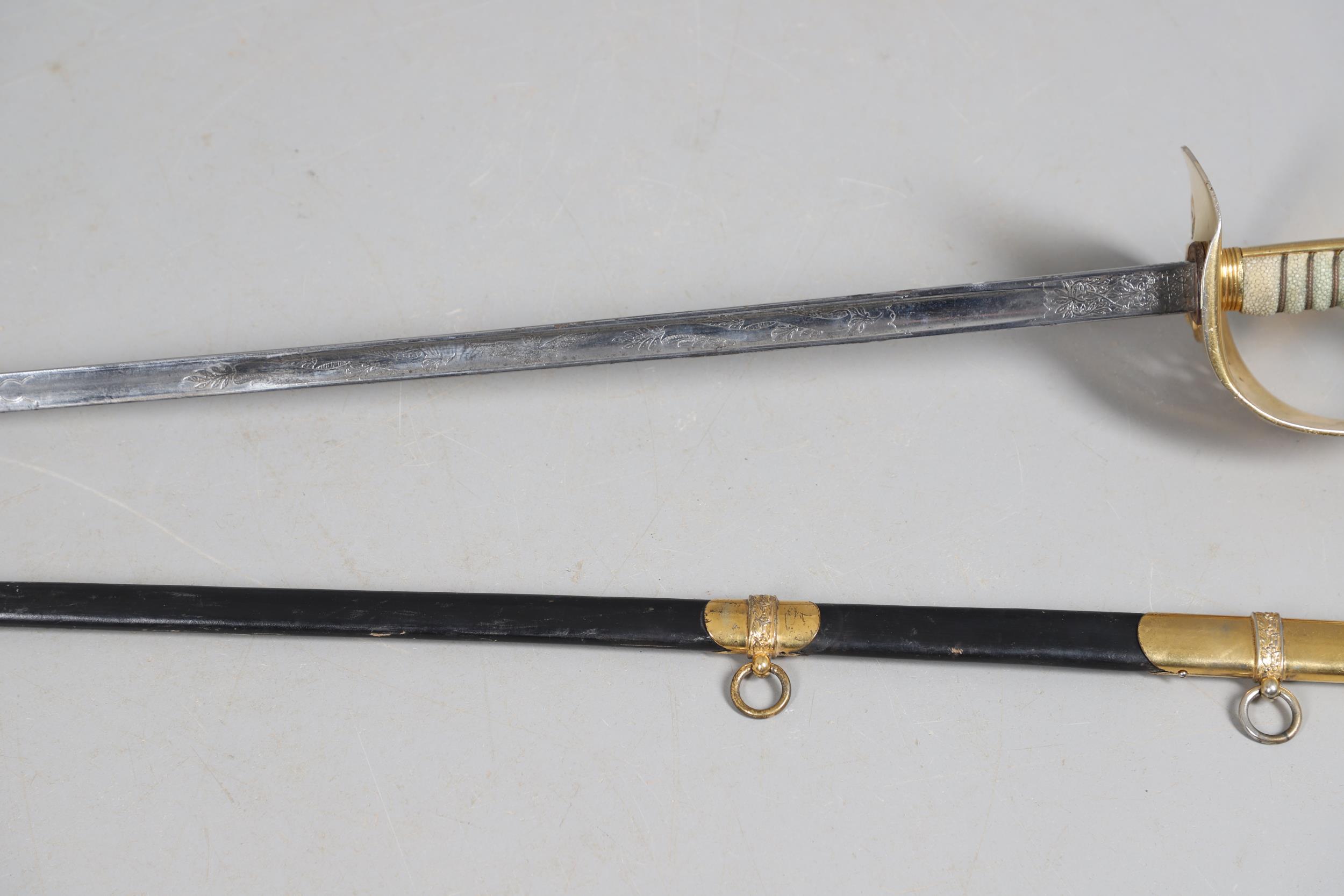 AN ELIZABETH II RAF OFFICER'S SWORD AND SCABBARD BY WILKINSON OF LONDON. - Image 18 of 19
