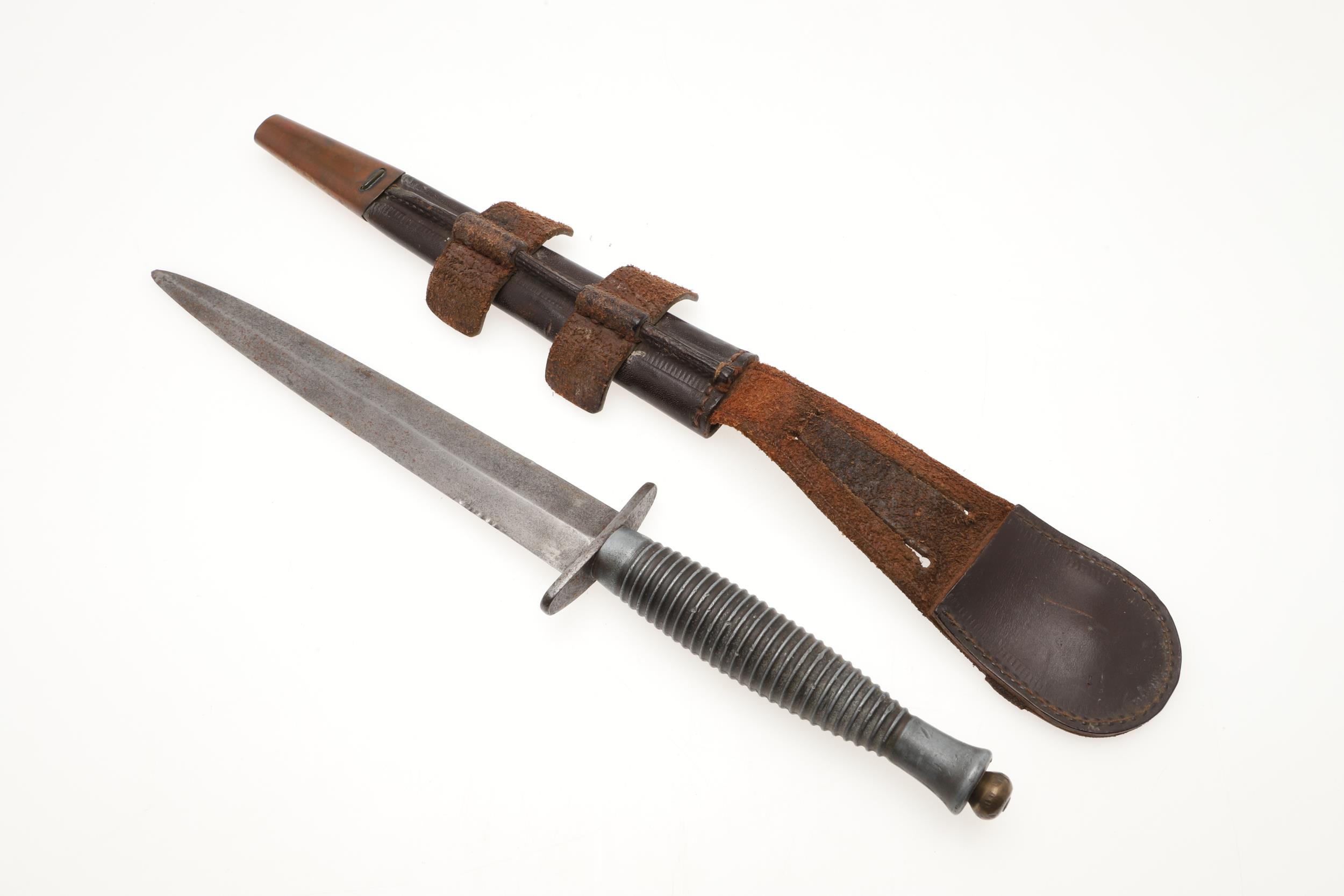 A THIRD PATTERN FAIRBURN SYKES TYPE FIGHTING KNIFE. - Image 5 of 7