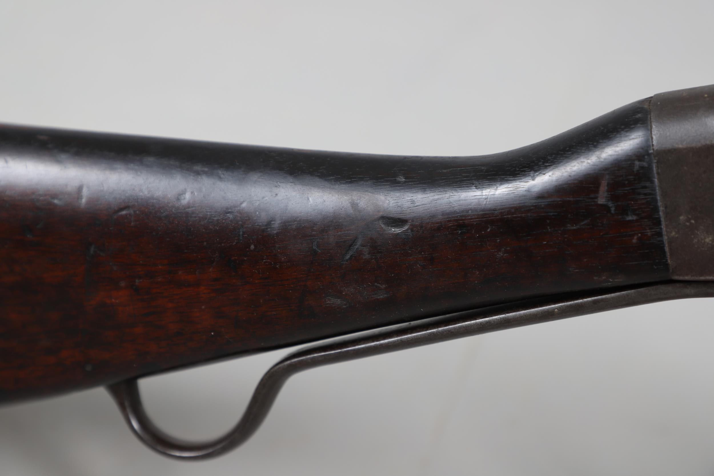 AN ENFIELD MARTINI HENRY MARK IV MILITARY RIFLE. - Image 15 of 21