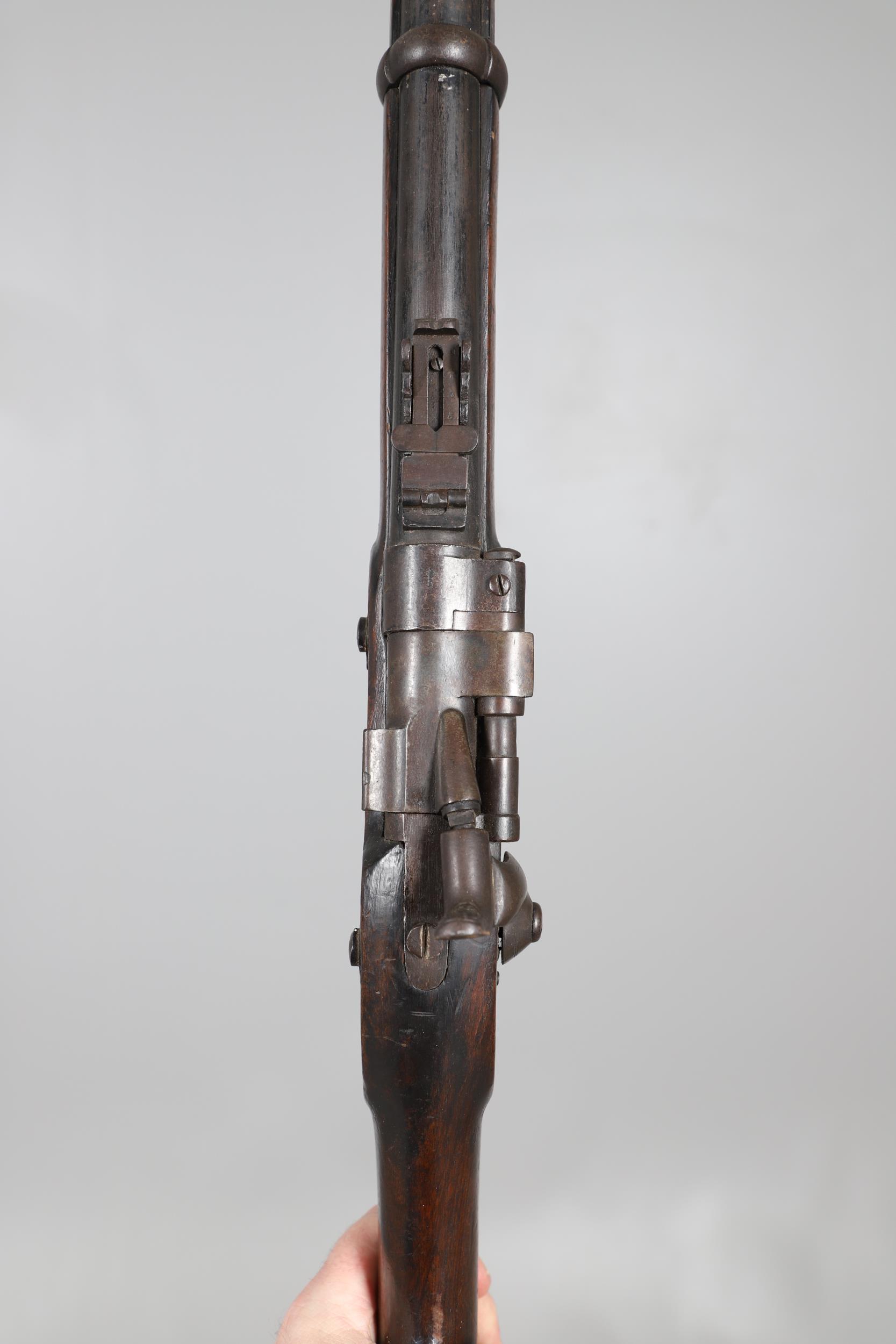 A VICTORIAN SNIDER RIFLE. - Image 3 of 14
