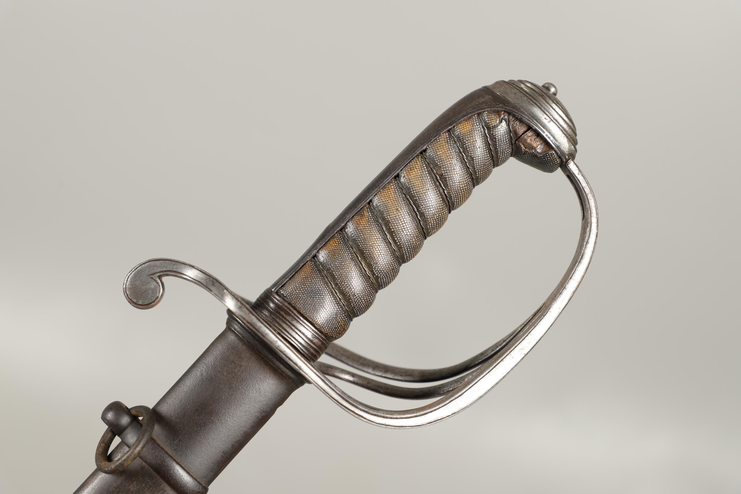 A CRIMEA PERIOD 1822 PATTERN LIGHT CAVALRY OFFICER'S SWORD AND SCABBARD. - Image 2 of 20