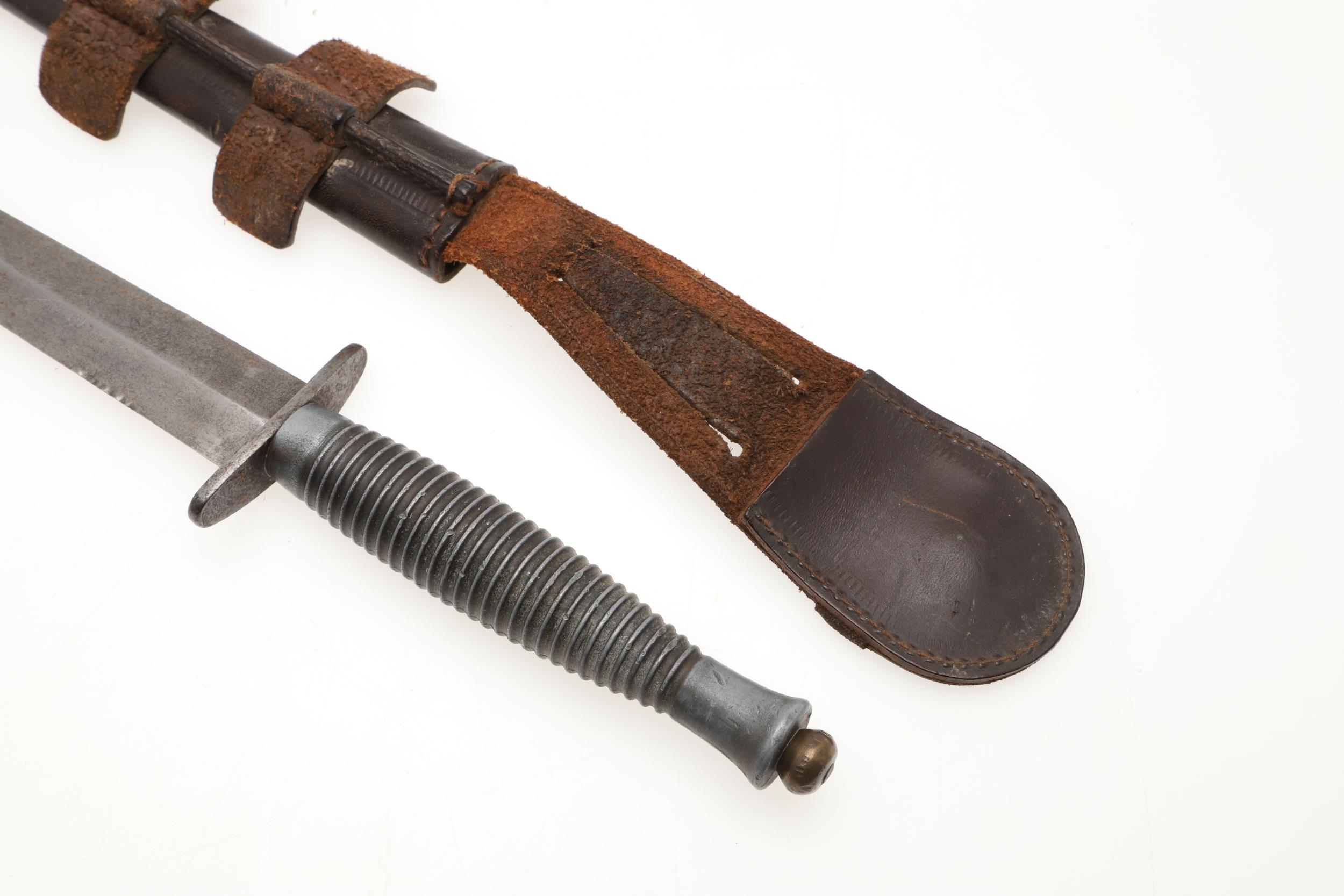 A THIRD PATTERN FAIRBURN SYKES TYPE FIGHTING KNIFE. - Image 6 of 7