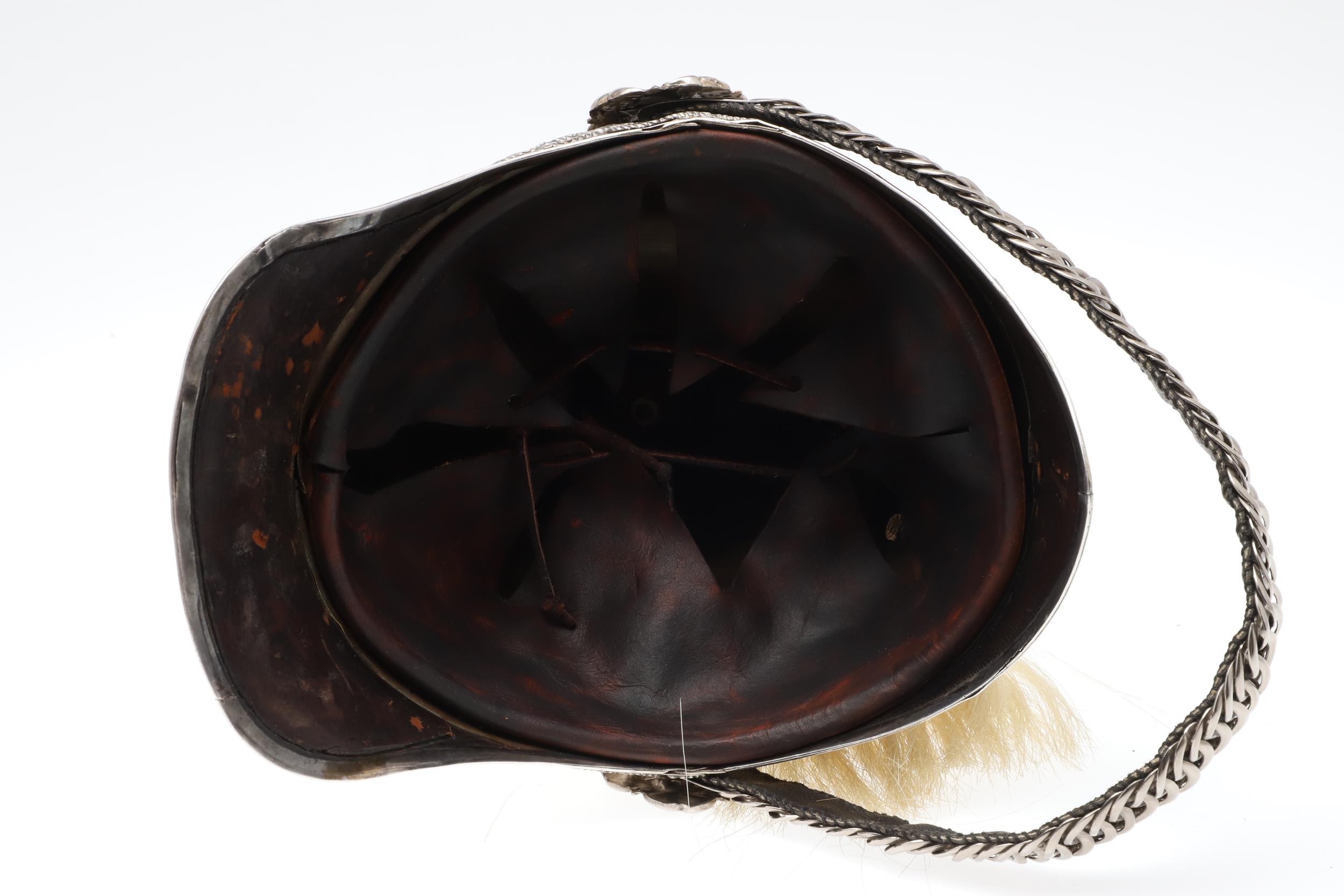 A YORKSHIRE DRAGOON GUARDS 1871 PATTERN HELMET. - Image 11 of 15