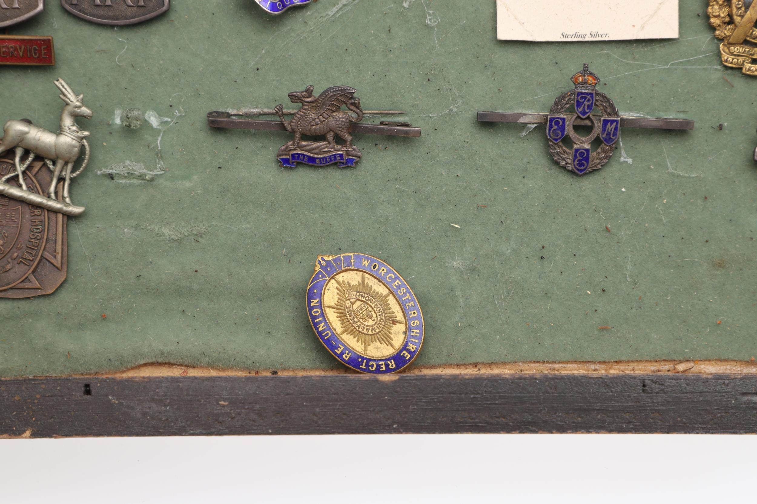 AN INTERESTING COLLECTION OF SWEETHEART AND SIMILAR ENAMEL AND OTHER BADGES. - Image 7 of 14