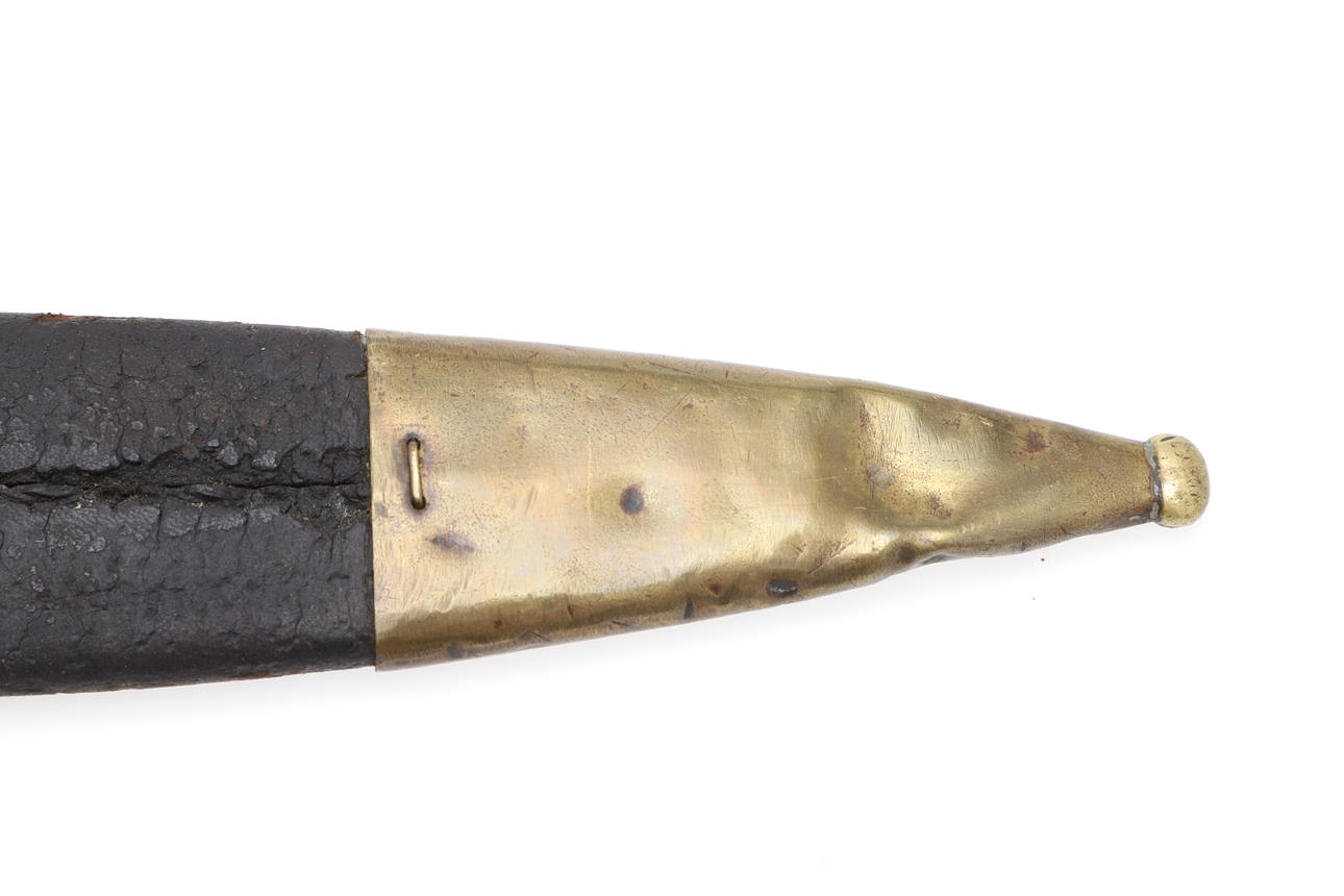 AN 1831 PATTERN FRENCH ARTILLERY SIDE ARM AND SCABBARD. - Image 13 of 13