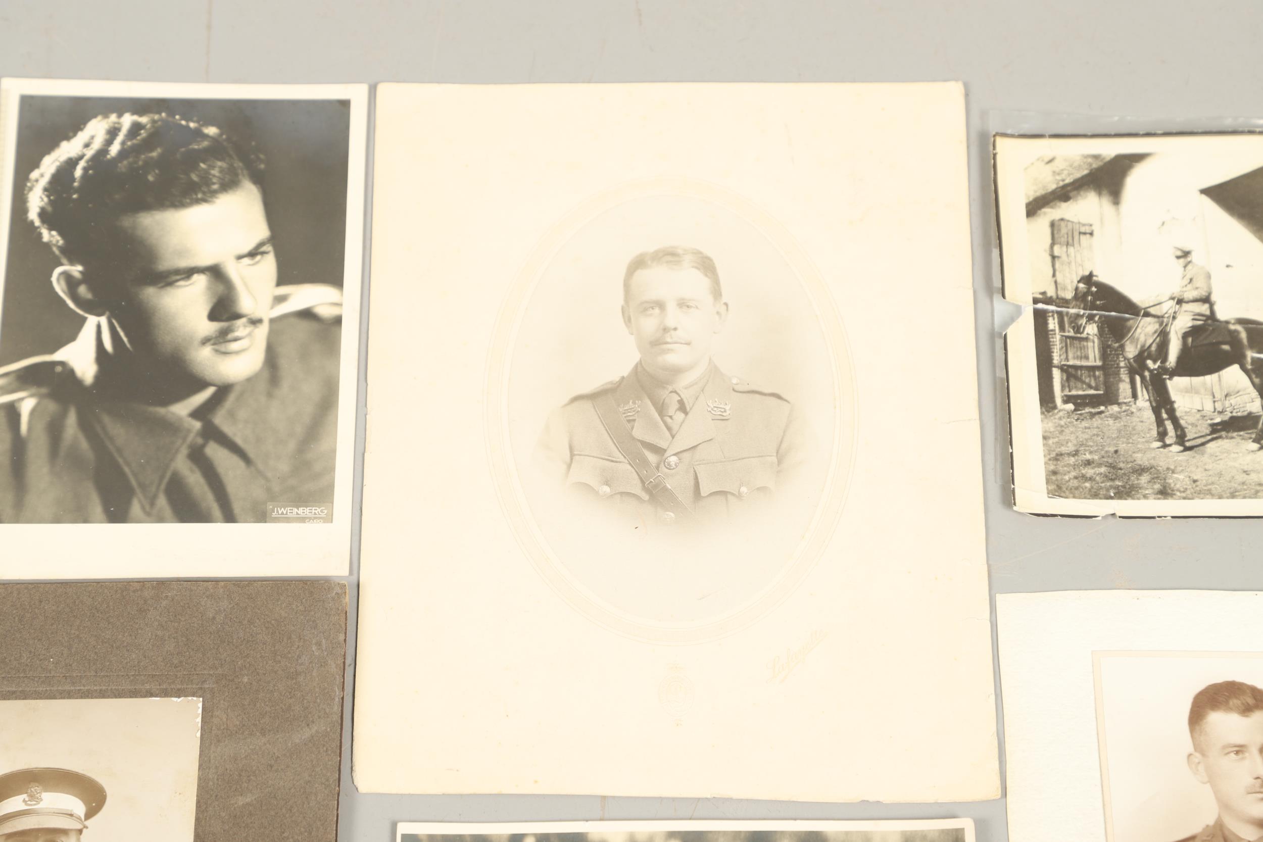 AN INTERESTING COLLECTION OF PORTRAIT PHOTOGRAPHS OF MEN IN UNIFORM TO INCLUDE ROYAL FLYING CORPS AN - Image 3 of 26