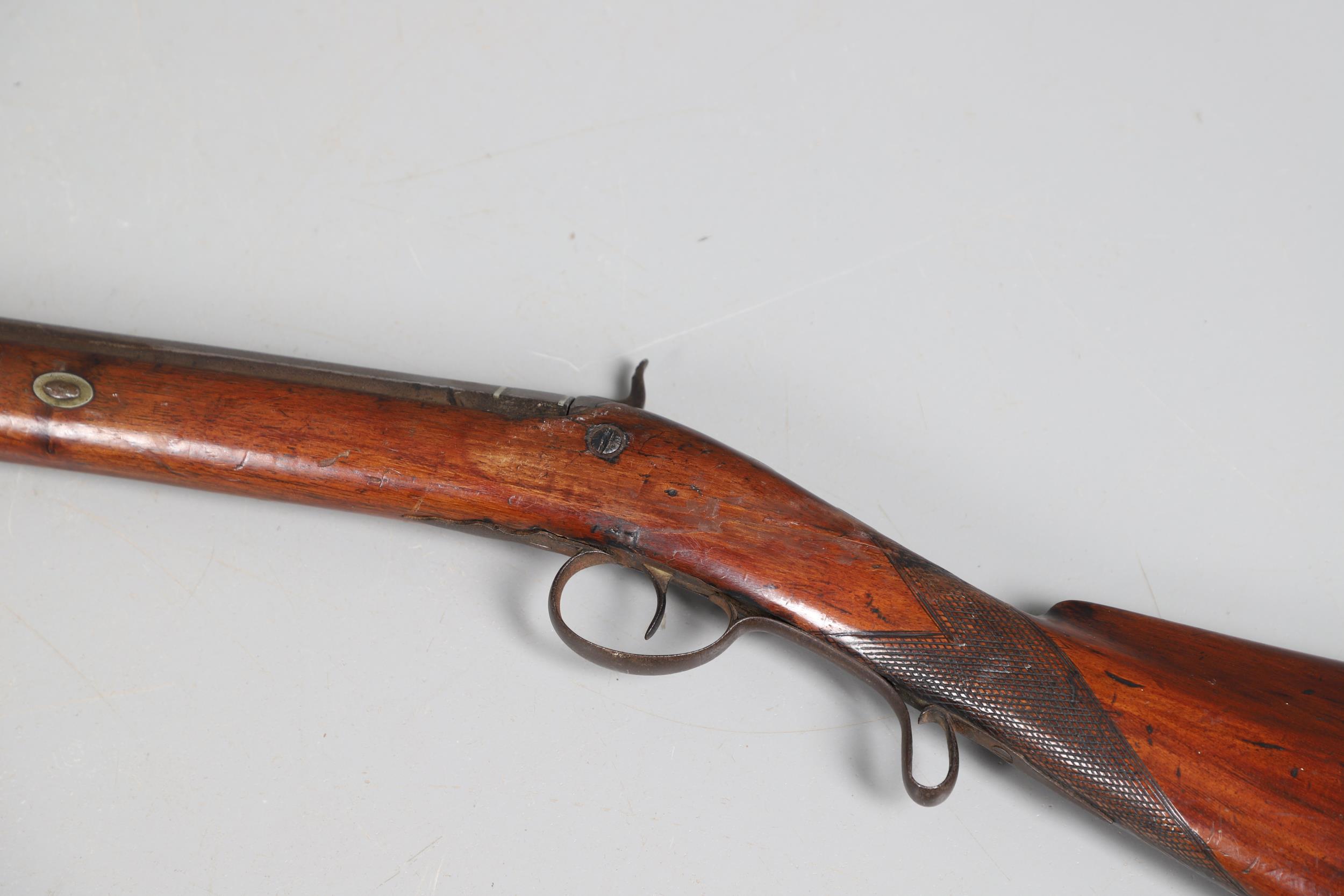 A 19TH CENTURY PERCUSSION SPORTING GUN. - Image 17 of 18