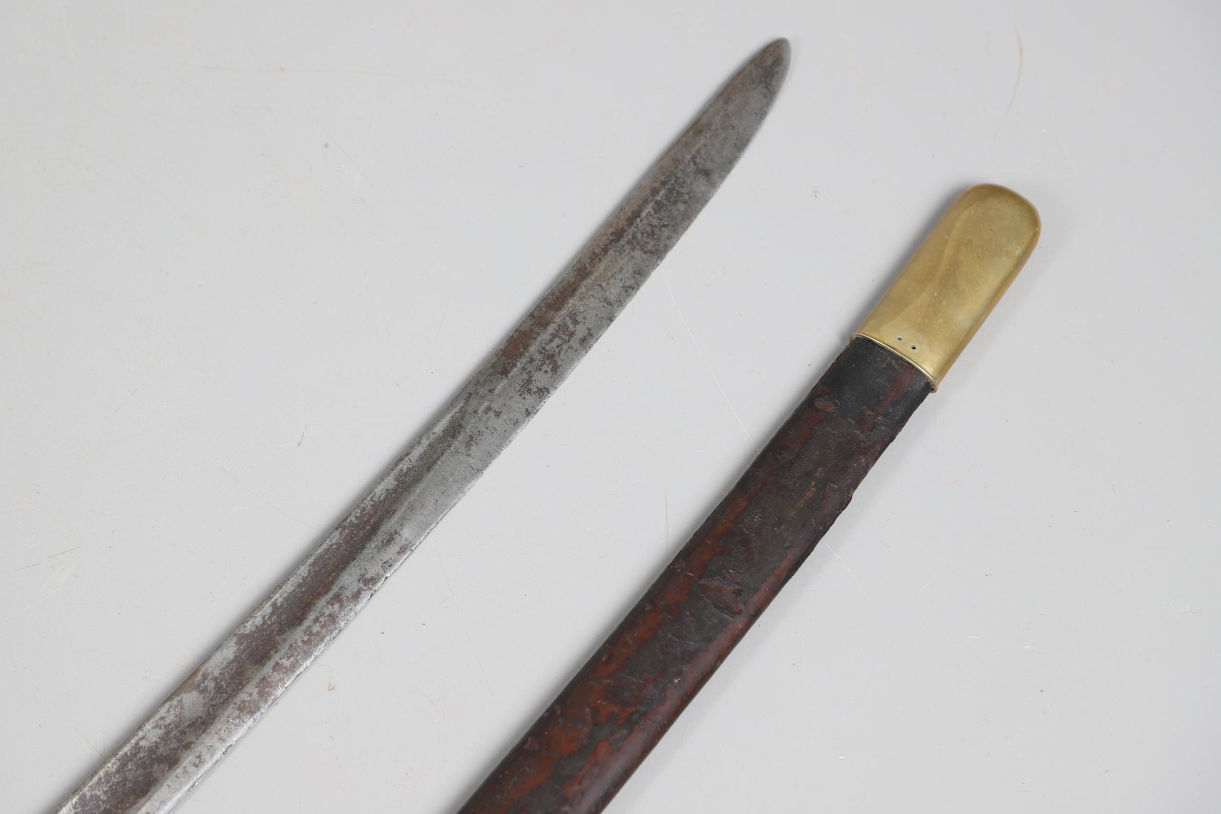 A FIRST WORLD WAR RUSSIAN 1881 PATTERN CAVALRY TROOPER'S SWORD AND SCABBARD. - Image 6 of 13