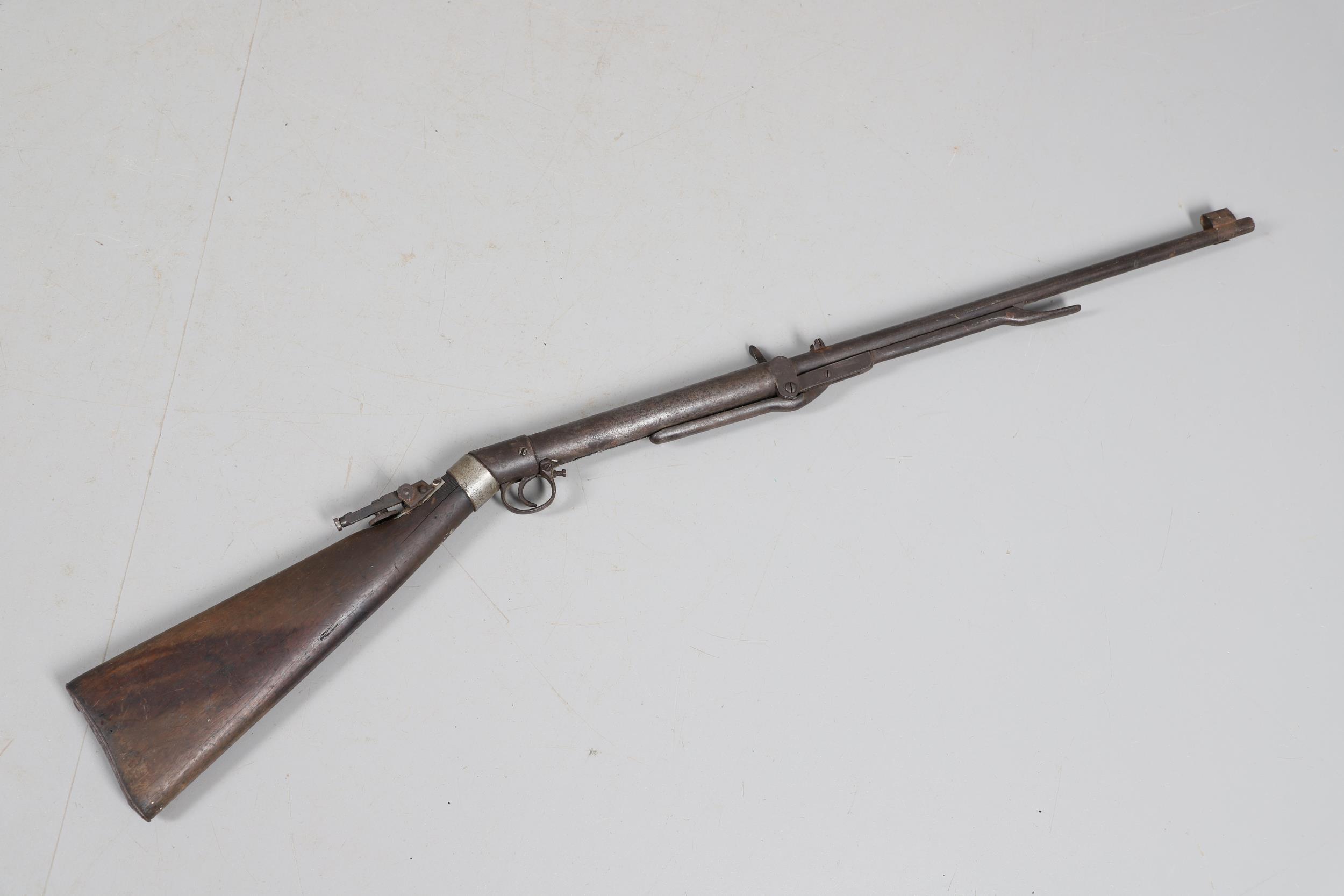 AN EARLY BSA IMPROVED MODEL D 0.177 AIR RIFLE. - Image 4 of 15