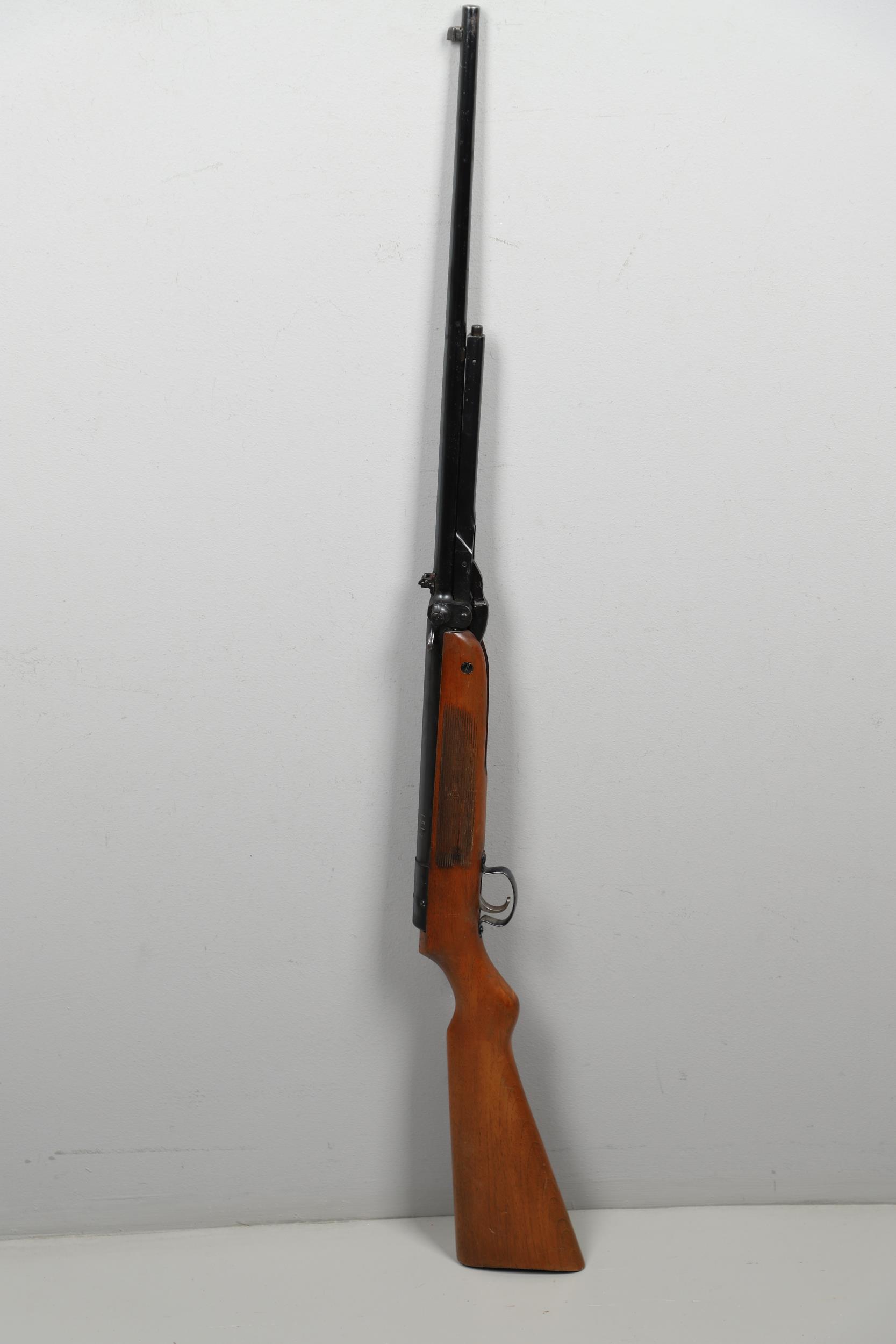 A WEBLEY MARK 3 .22 AIR RIFLE. - Bild 3 aus 7