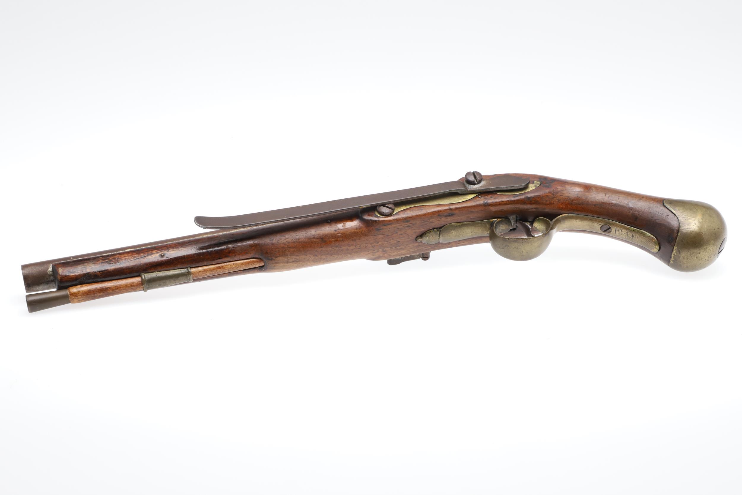 A TOWER ISSUED 1801 PATTERN 'LONG' SEA SERVICE PISTOL. - Image 7 of 15