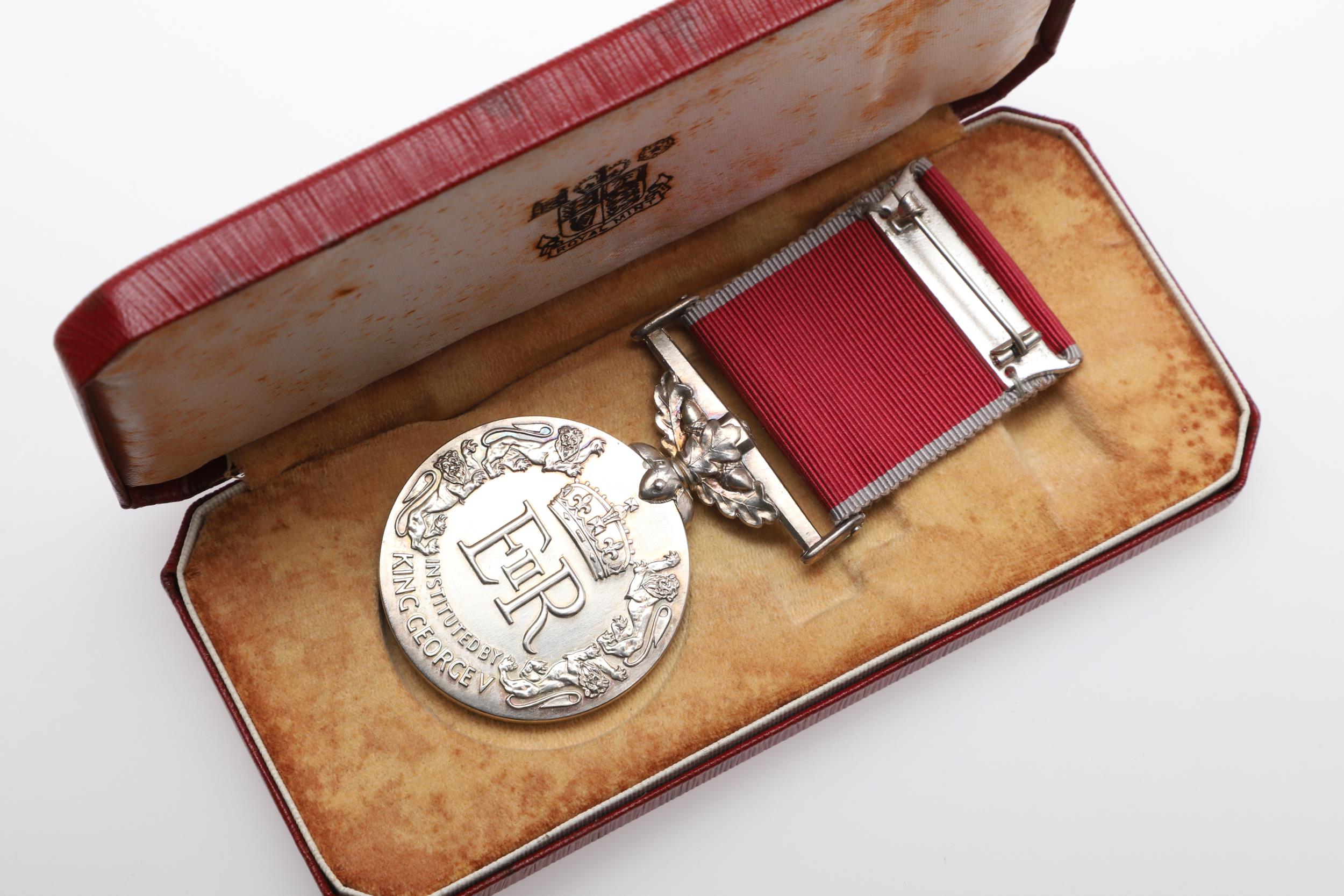 AN ELIZABETH II BRITISH EMPIRE MEDAL TO A YEOVIL MAN. - Image 5 of 7