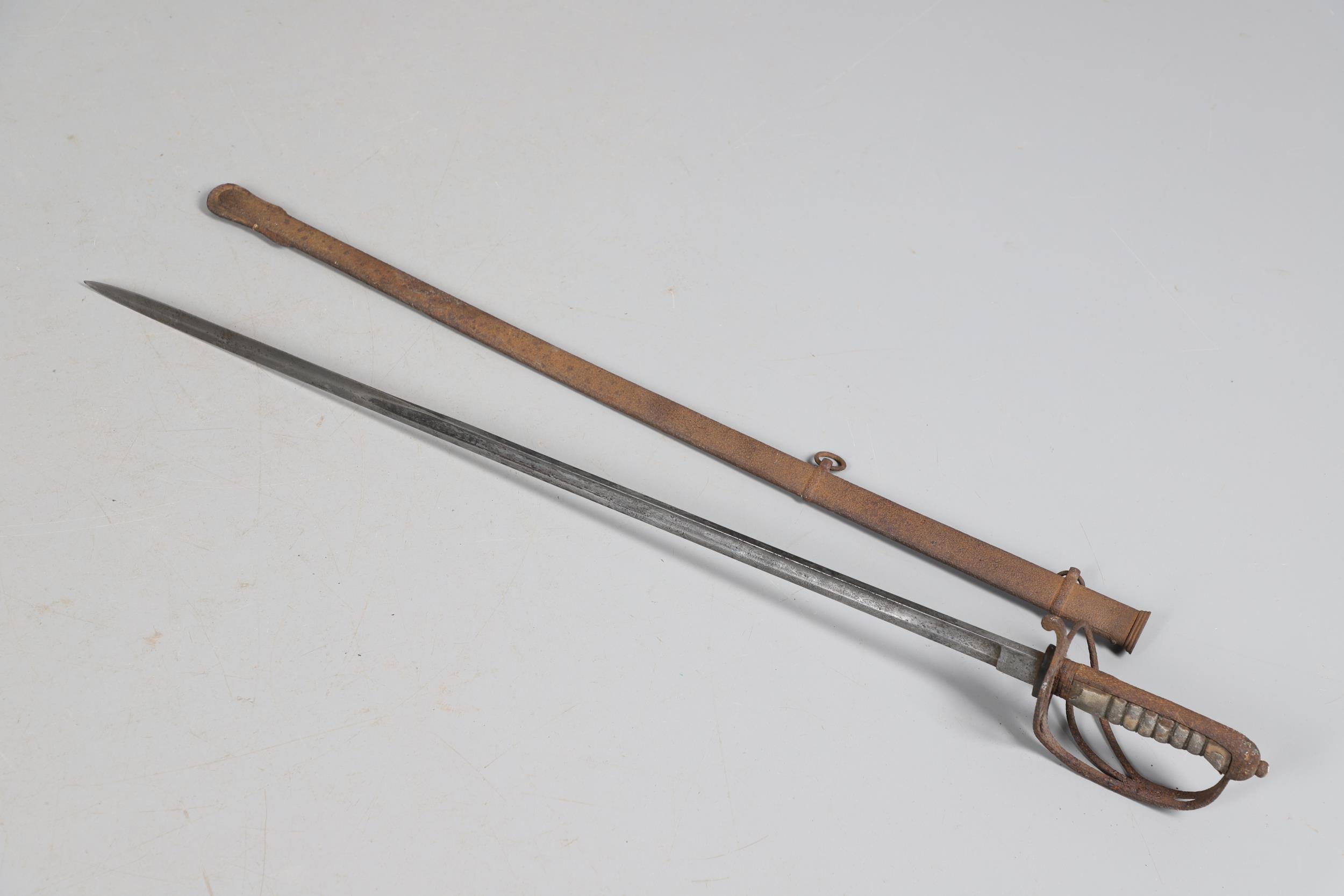 AN EDWARD VII 1821 PATTERN ROYAL GARRISON ARTILLERY SWORD. - Bild 8 aus 20
