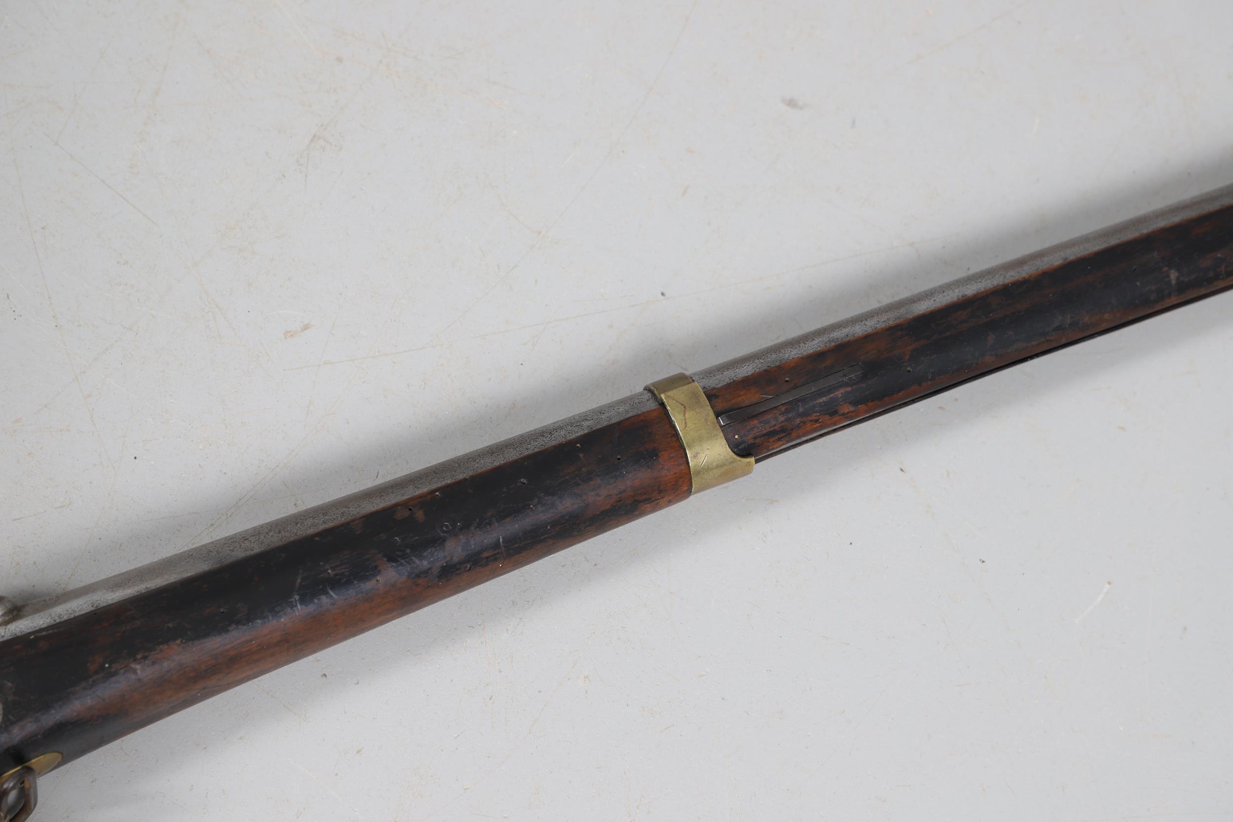 A RUSSIAN 1845 PATTERN PERCUSSION MUSKET DATED 1853. - Image 6 of 22