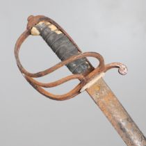 A ROYAL ARTILLERY OFFICERS 1821/1822 PATTERN SWORD BY WEBB OF LONDON.