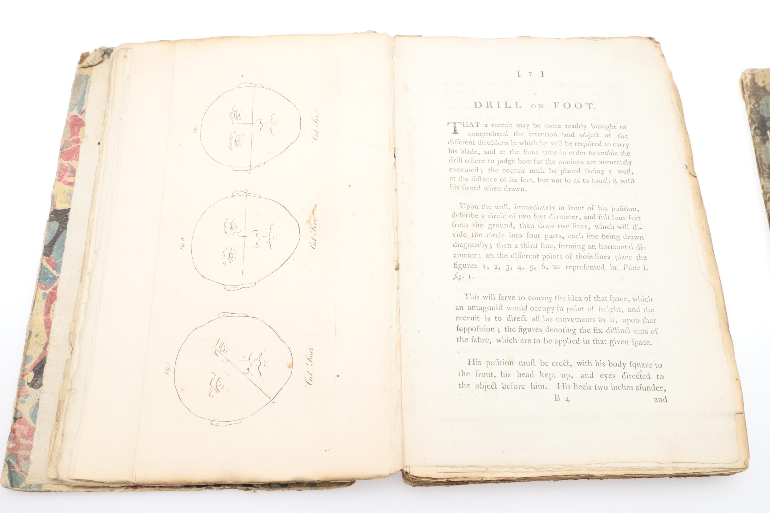RULES AND REGULATIONS FOR THE SWORD EXERCISE OF THE CAVALRY, 1796. AND TREATISE ON THE NEW BROAD SWO - Image 7 of 16