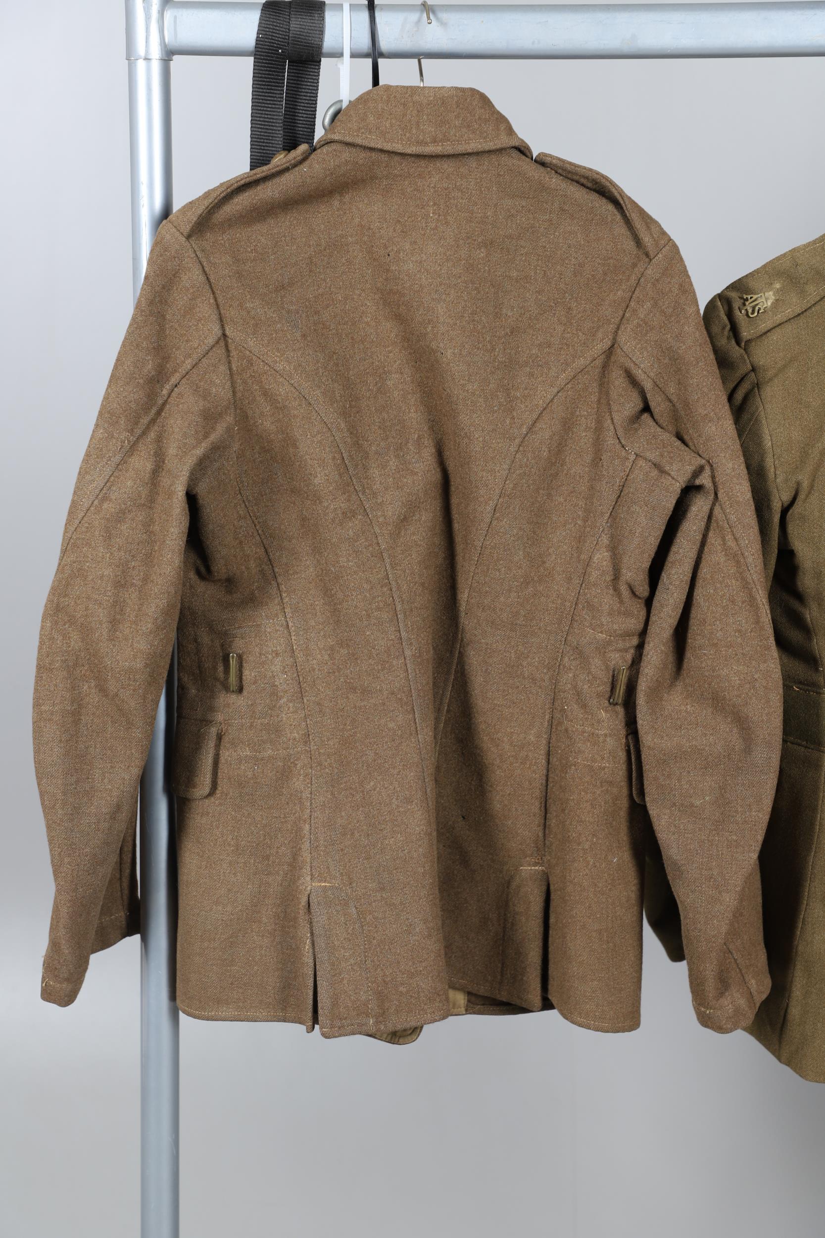 THREE 1922 PATTERN OR SIMILAR JACKETS WITH GENERAL SERVICE BUTTONS. - Image 10 of 12