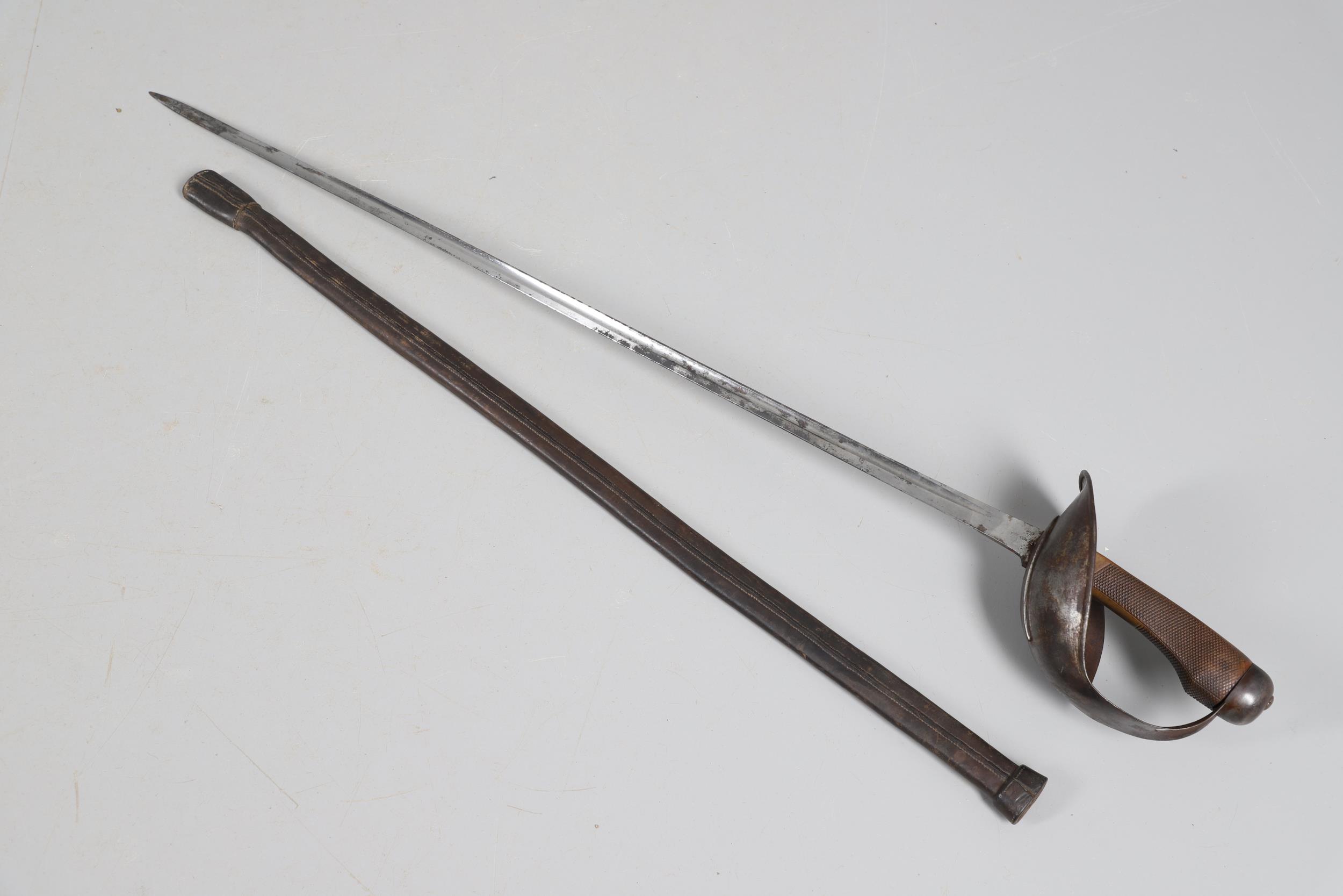 A 1908 PATTERN CAVALRY SWORD AND SCABBARD. - Image 8 of 15