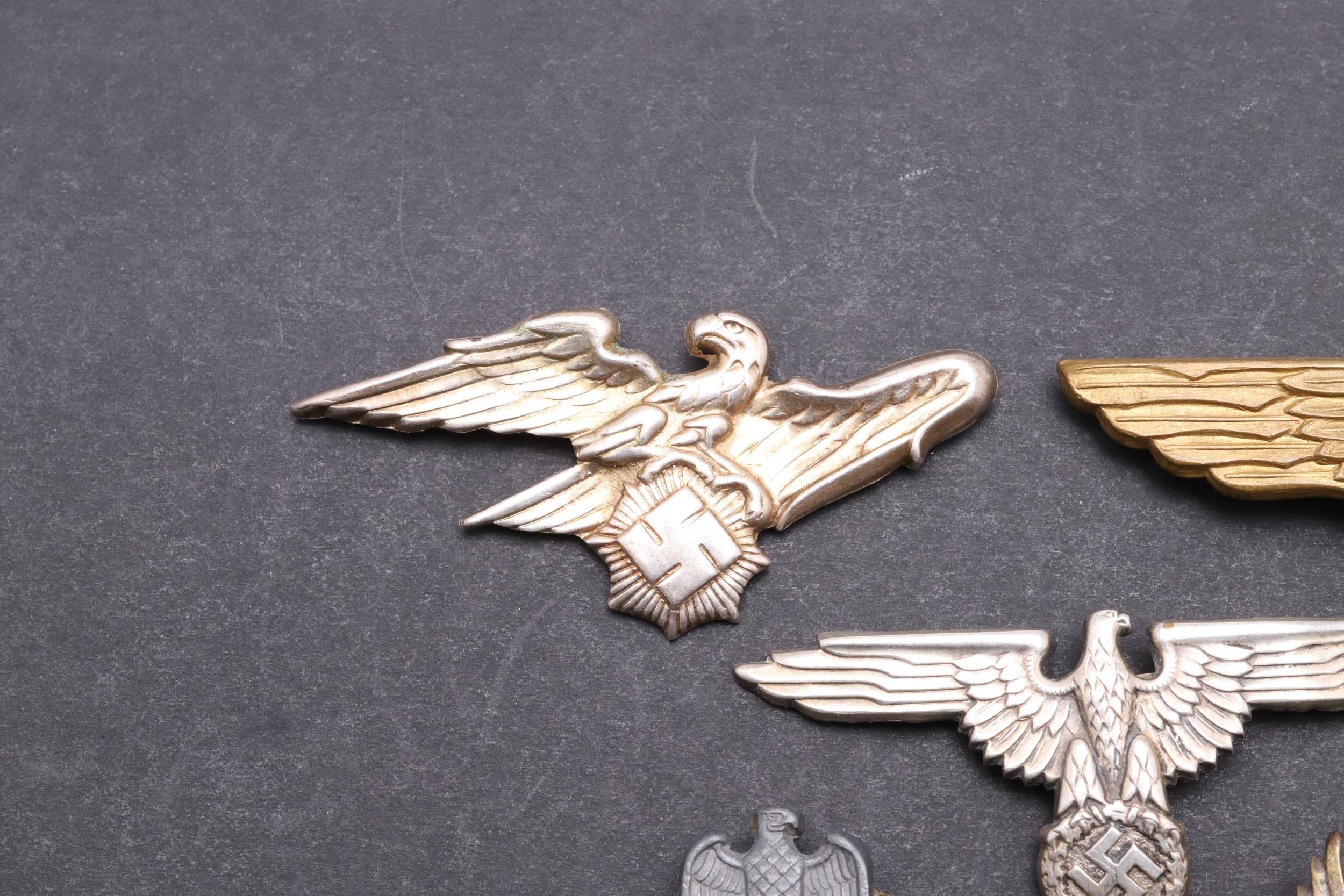 A SECOND WORLD WAR GERMAN MARKSMAN'S BADGE AND OTHERS SIMILAR. - Image 3 of 10