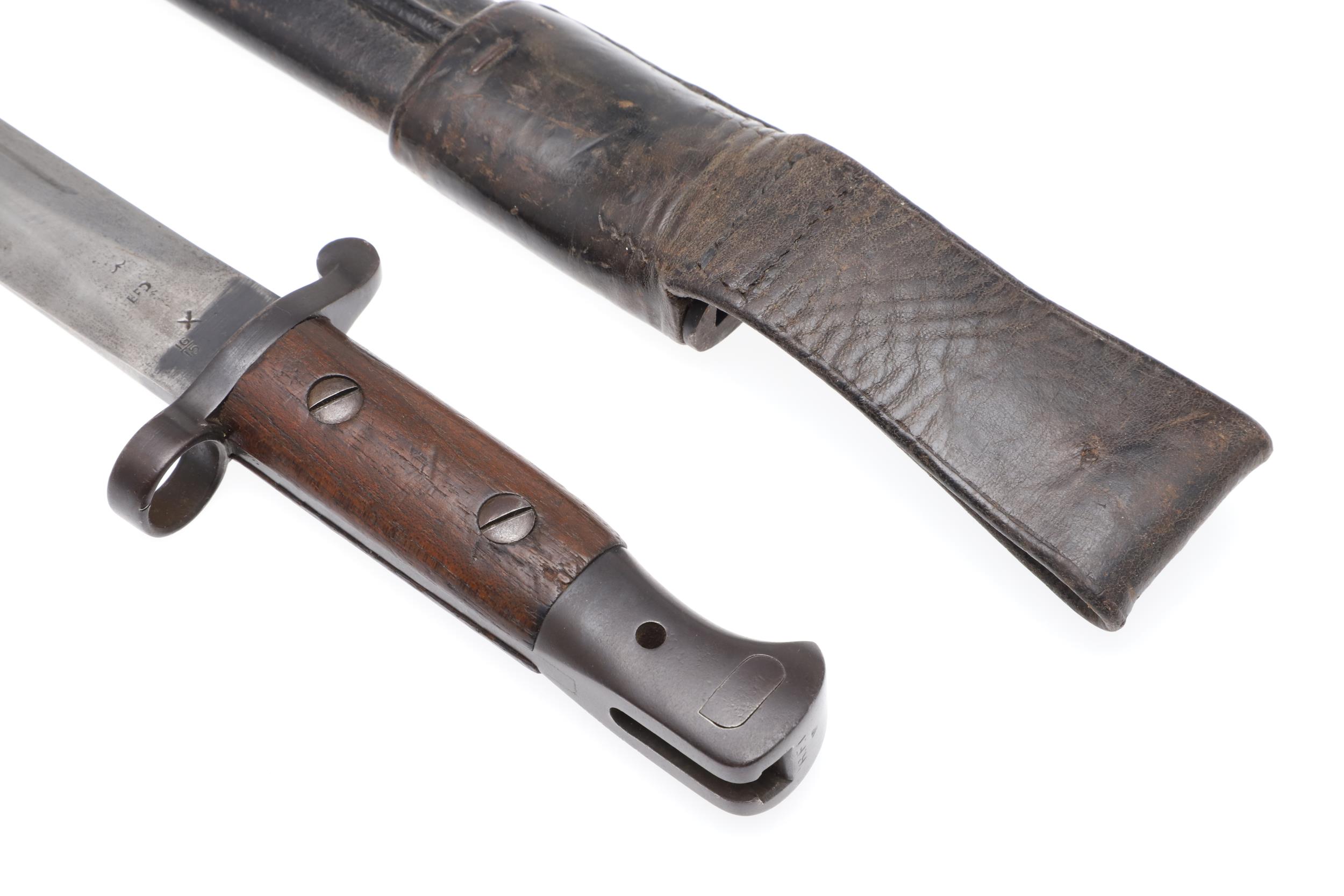 A 1903 PATTERN BAYONET AND SCABBARD. - Image 8 of 12