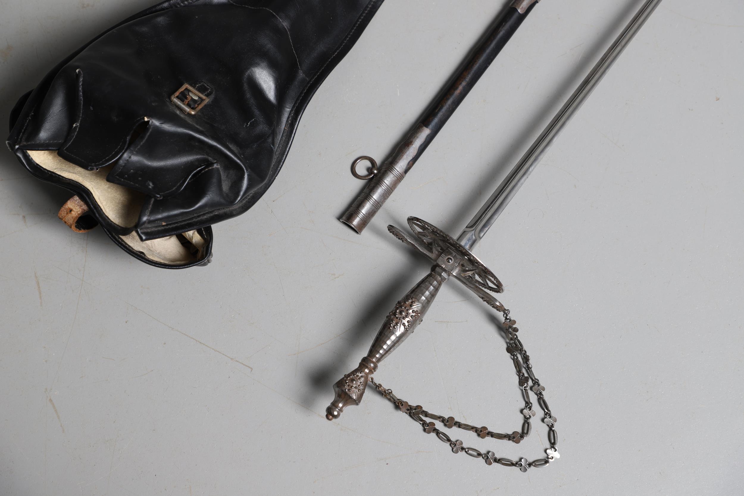 A WILKINSON COURT SWORD HAVING BELONGED TO THE HIGH SHERIFF OF WARWICKSHIRE. - Image 10 of 17