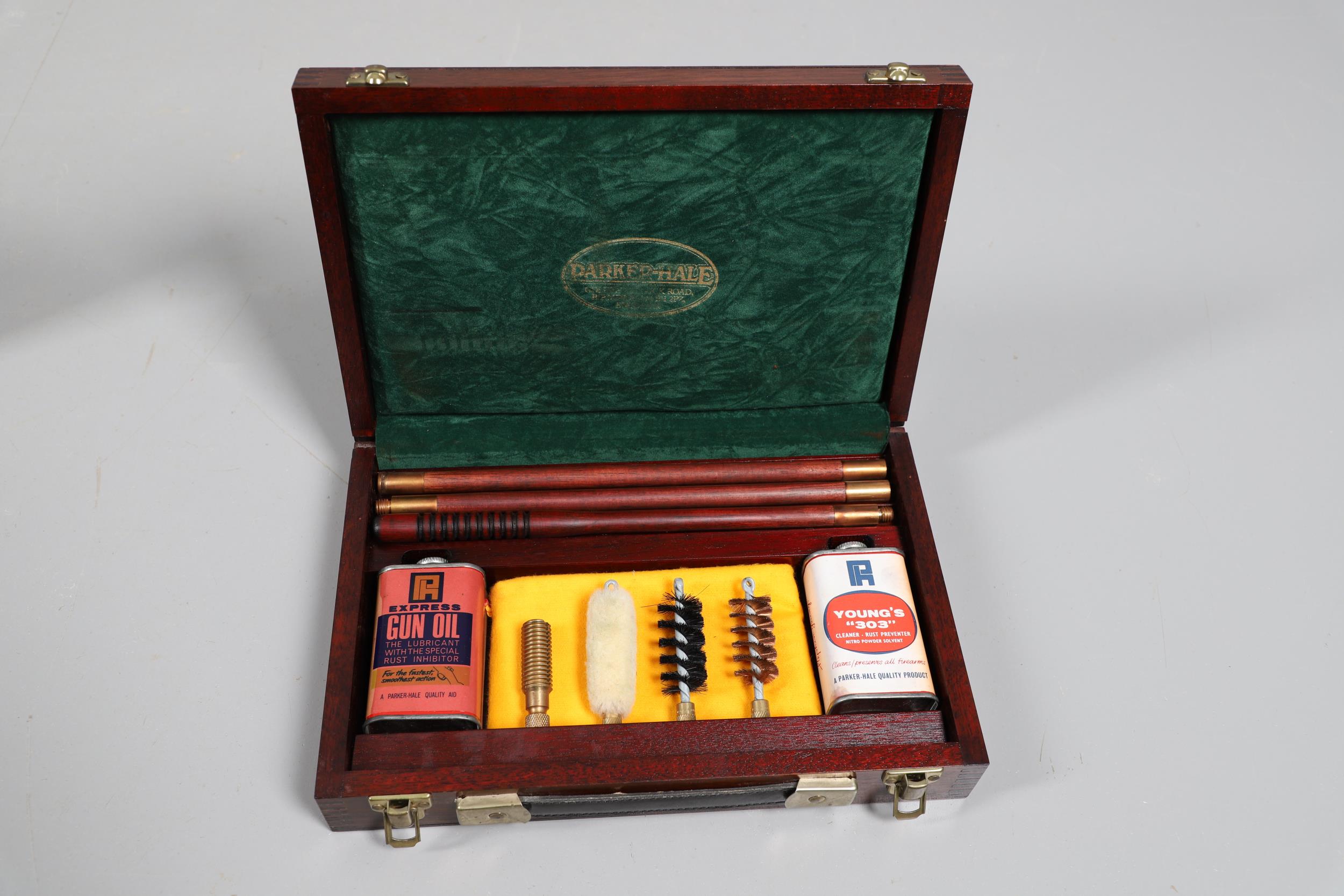 A COLLECTION OF FIVE GUN CLEANING KITS BY PARKER HALE. - Image 2 of 13