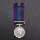 A GENERAL SERVICE MEDAL 1918-1962 WITH MALAYA CLASP TO THE R.A.F.