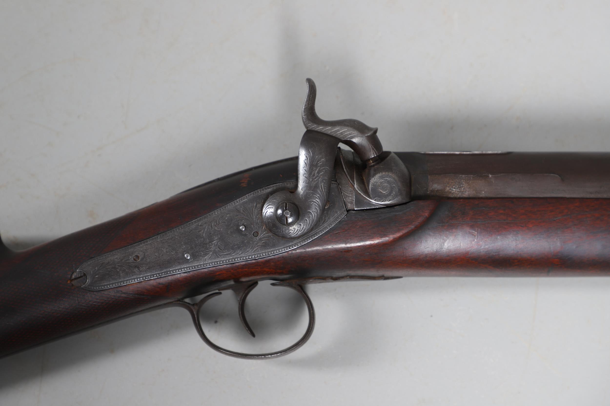 A MASSIVE FOUR BORE FOWLING GUN BY VEISEY OF BIRMIGHAM. - Image 7 of 19