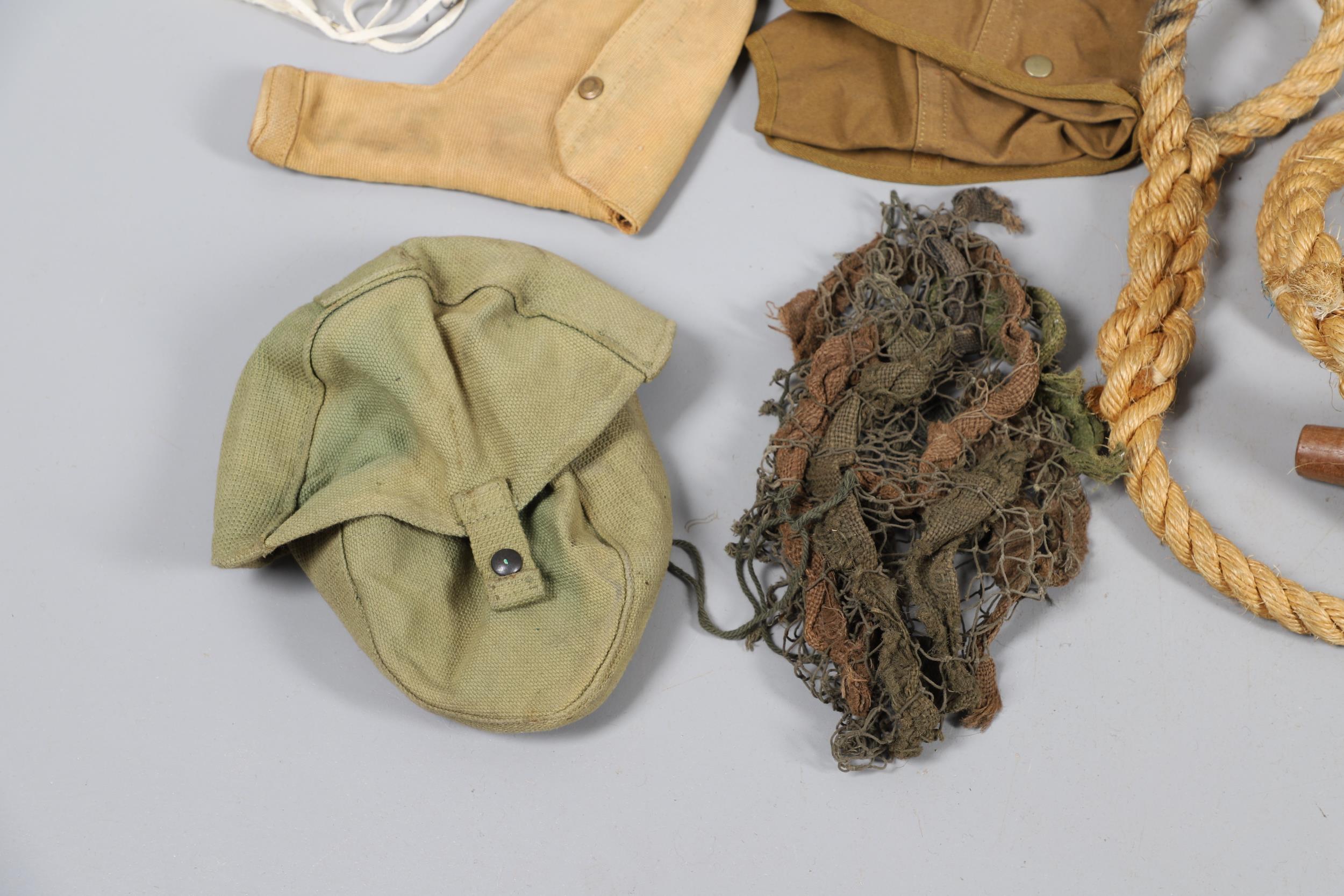 A LARGE COLLECTION OF SECOND WORLD WAR AND LATER WEBBING AND SIMILAR ITEMS. - Image 2 of 27