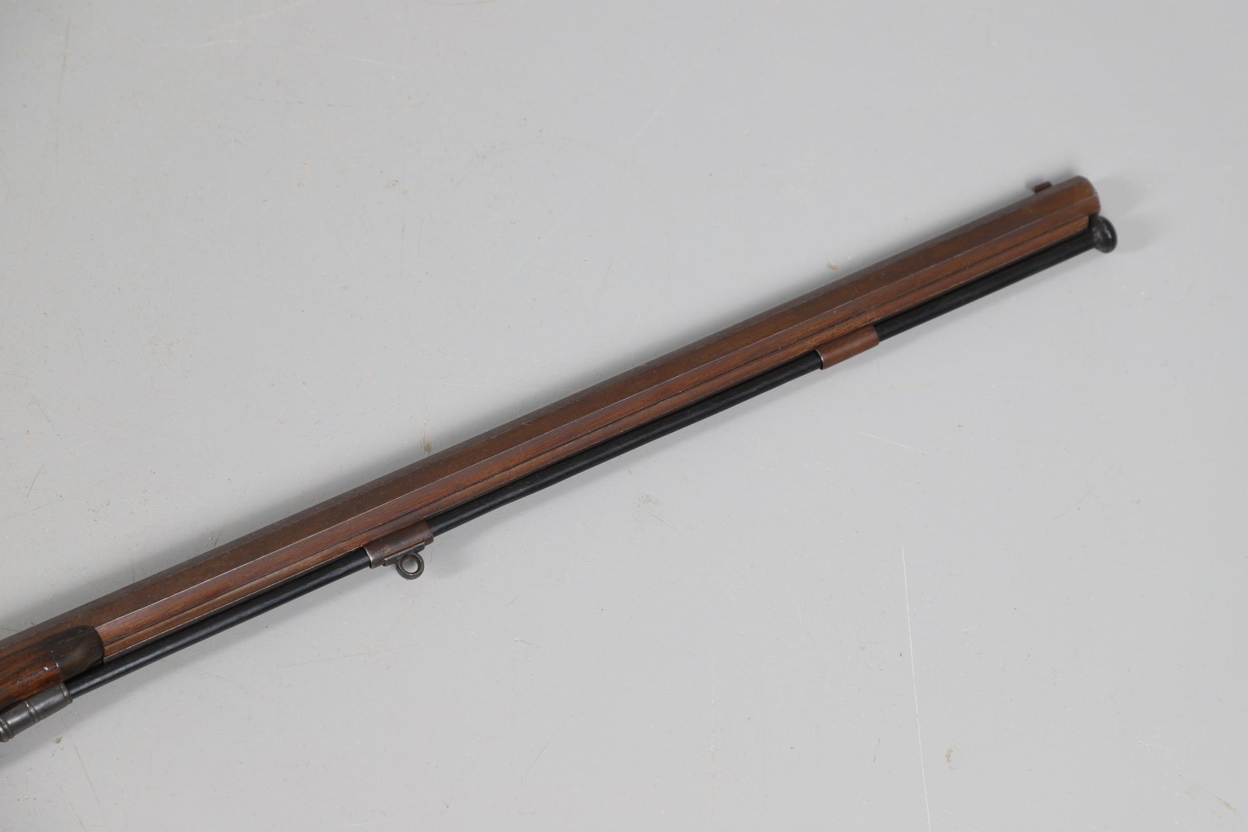 A FINE SCOTTISH PERCUSSION DEER RIFLE BY PATON AND WALSH OF PERTH. - Image 7 of 15