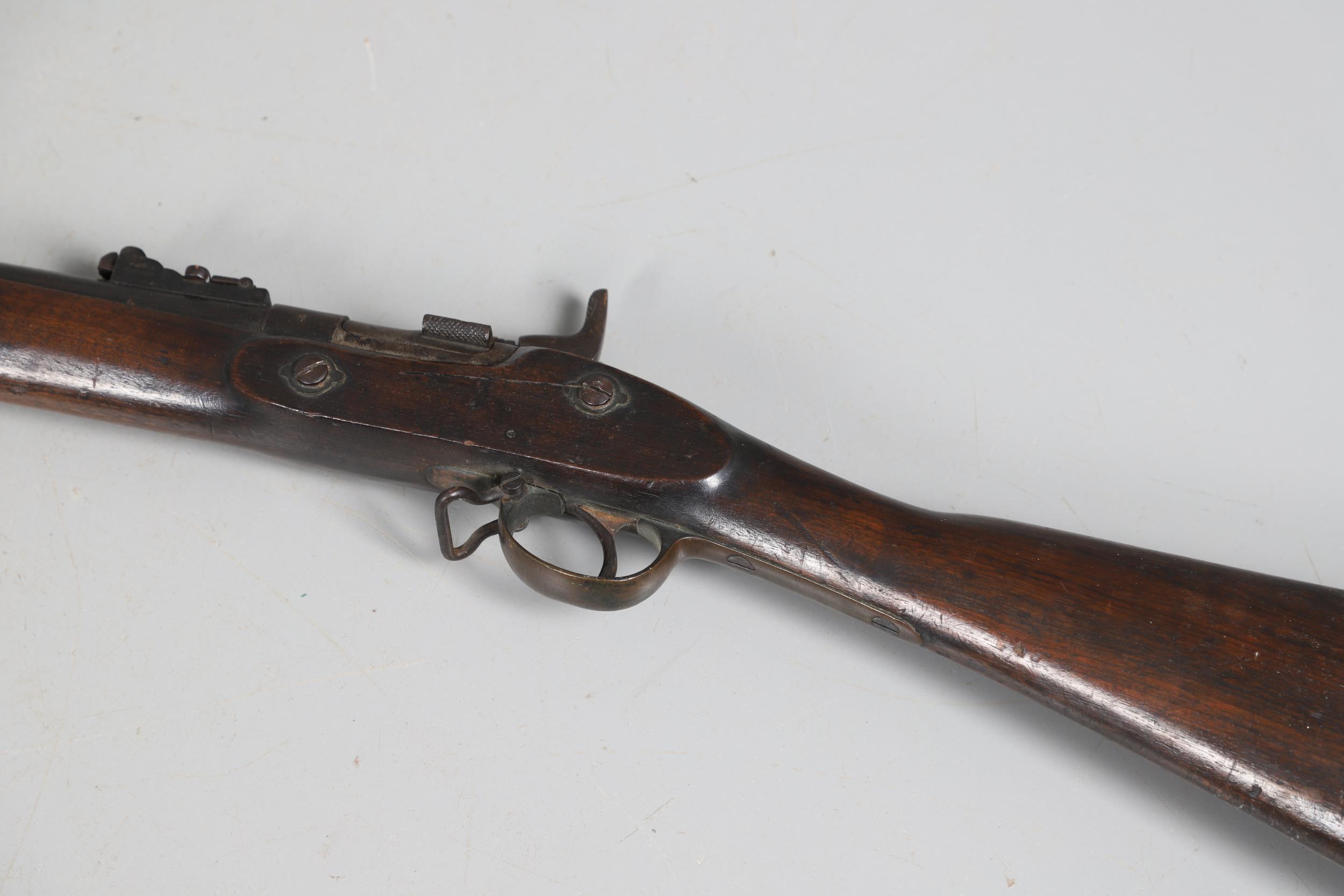 A VICTORIAN SNIDER RIFLE. - Image 12 of 14