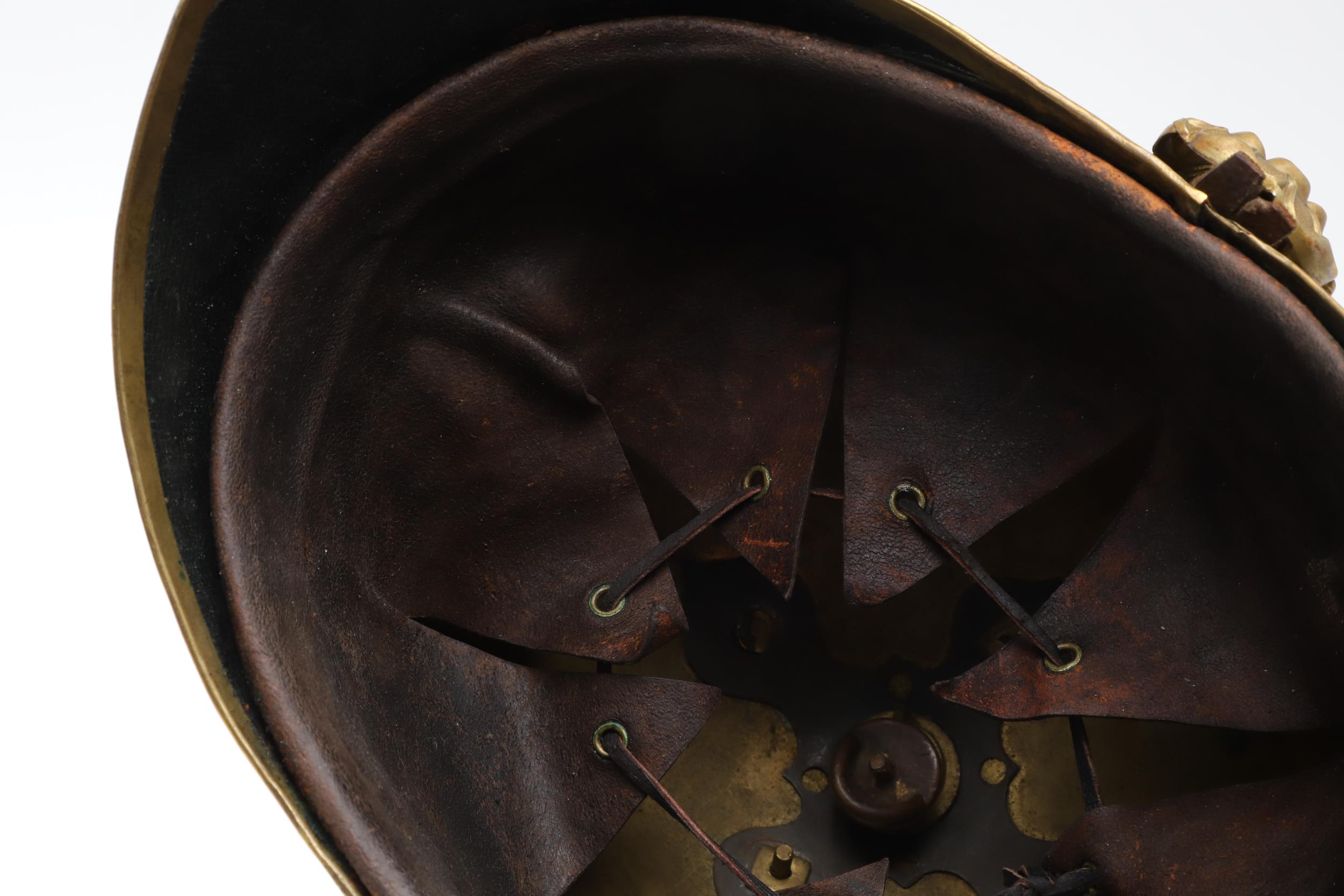 A 5TH DRAGOON GUARDS 1871 PATTERN HELMET. - Image 14 of 15