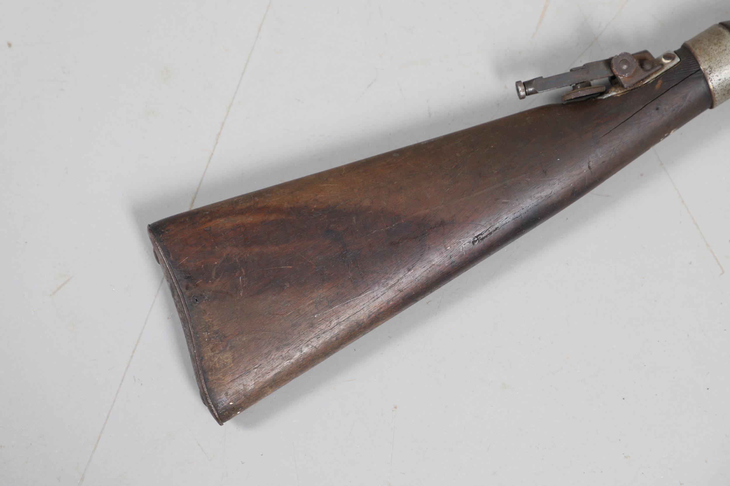 AN EARLY BSA IMPROVED MODEL D 0.177 AIR RIFLE. - Image 8 of 15