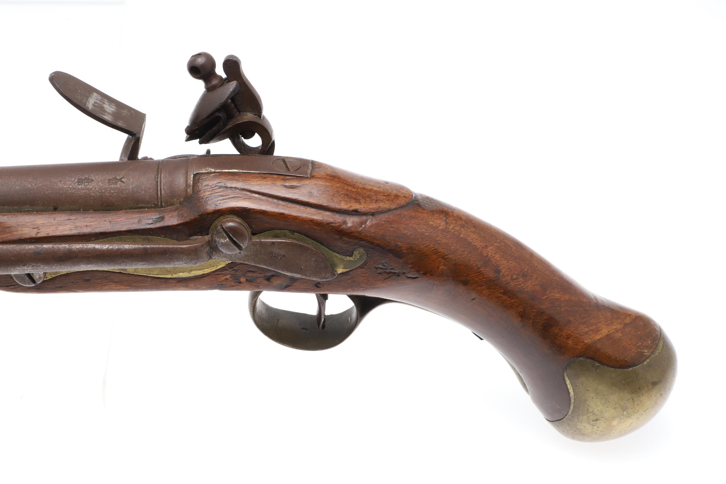 A TOWER ISSUED 1801 PATTERN 'LONG' SEA SERVICE PISTOL. - Image 10 of 16