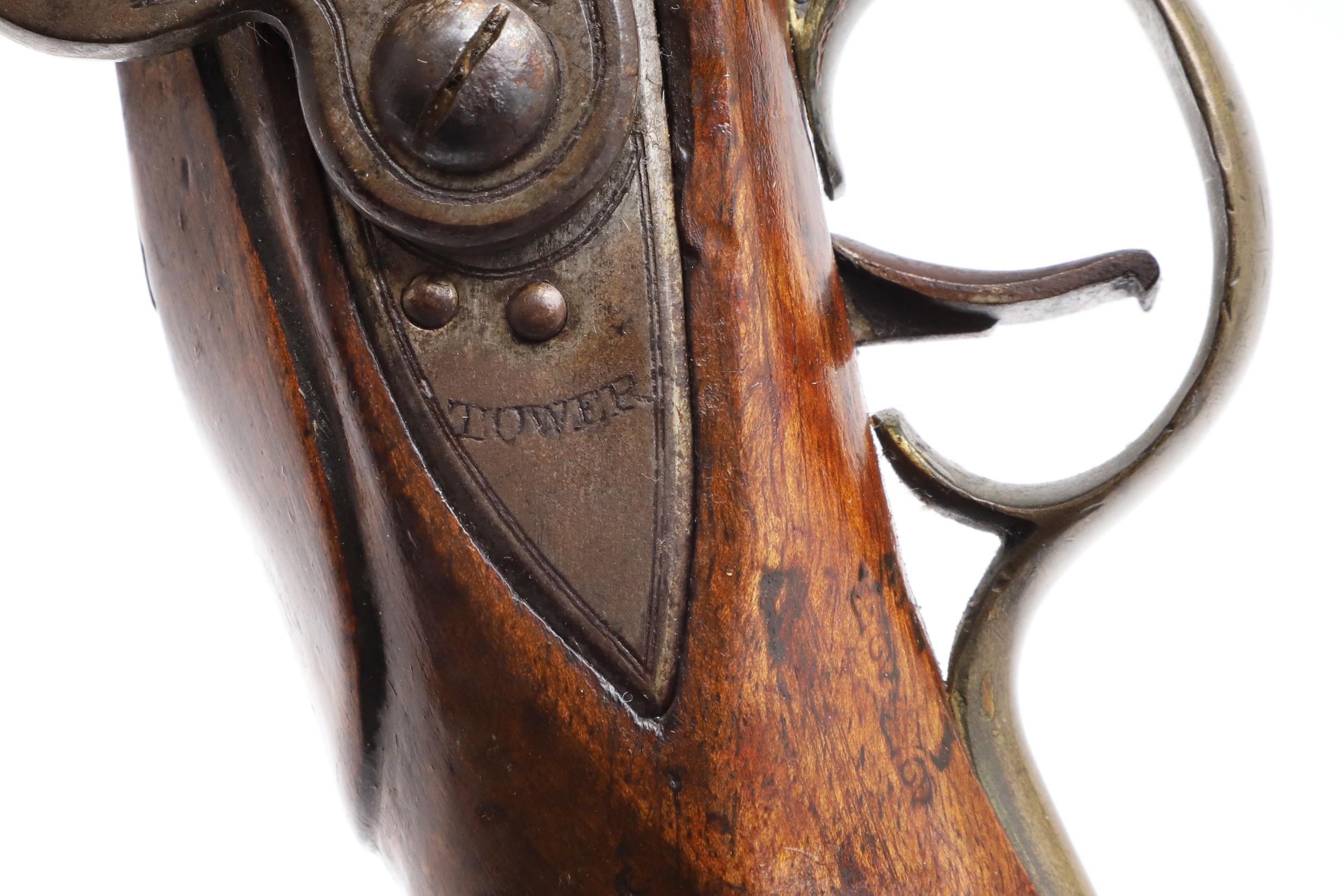 A TOWER ISSUED 1801 PATTERN 'LONG' SEA SERVICE PISTOL. - Image 15 of 16