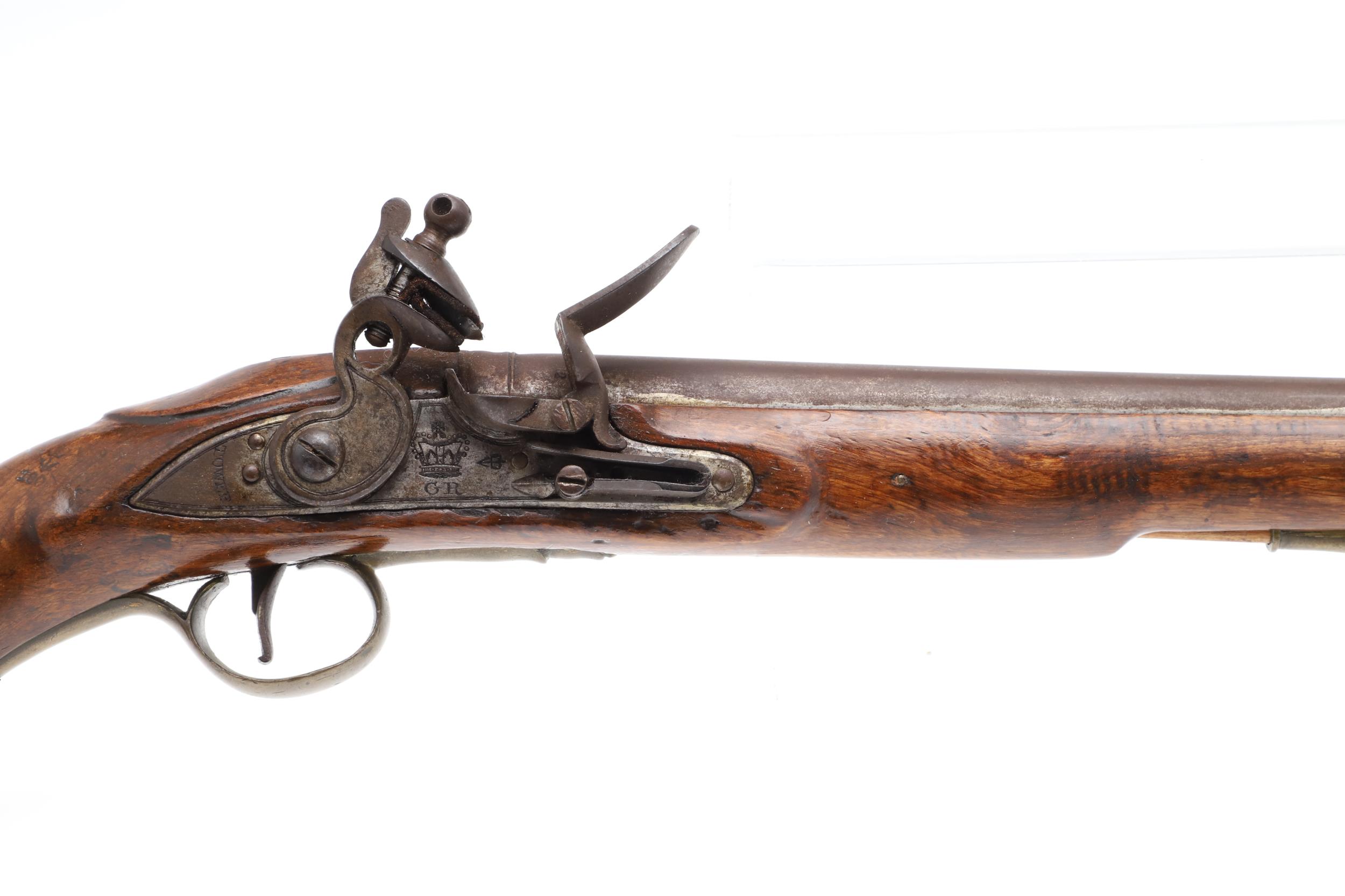 A TOWER ISSUED 1801 PATTERN 'LONG' SEA SERVICE PISTOL. - Image 4 of 16
