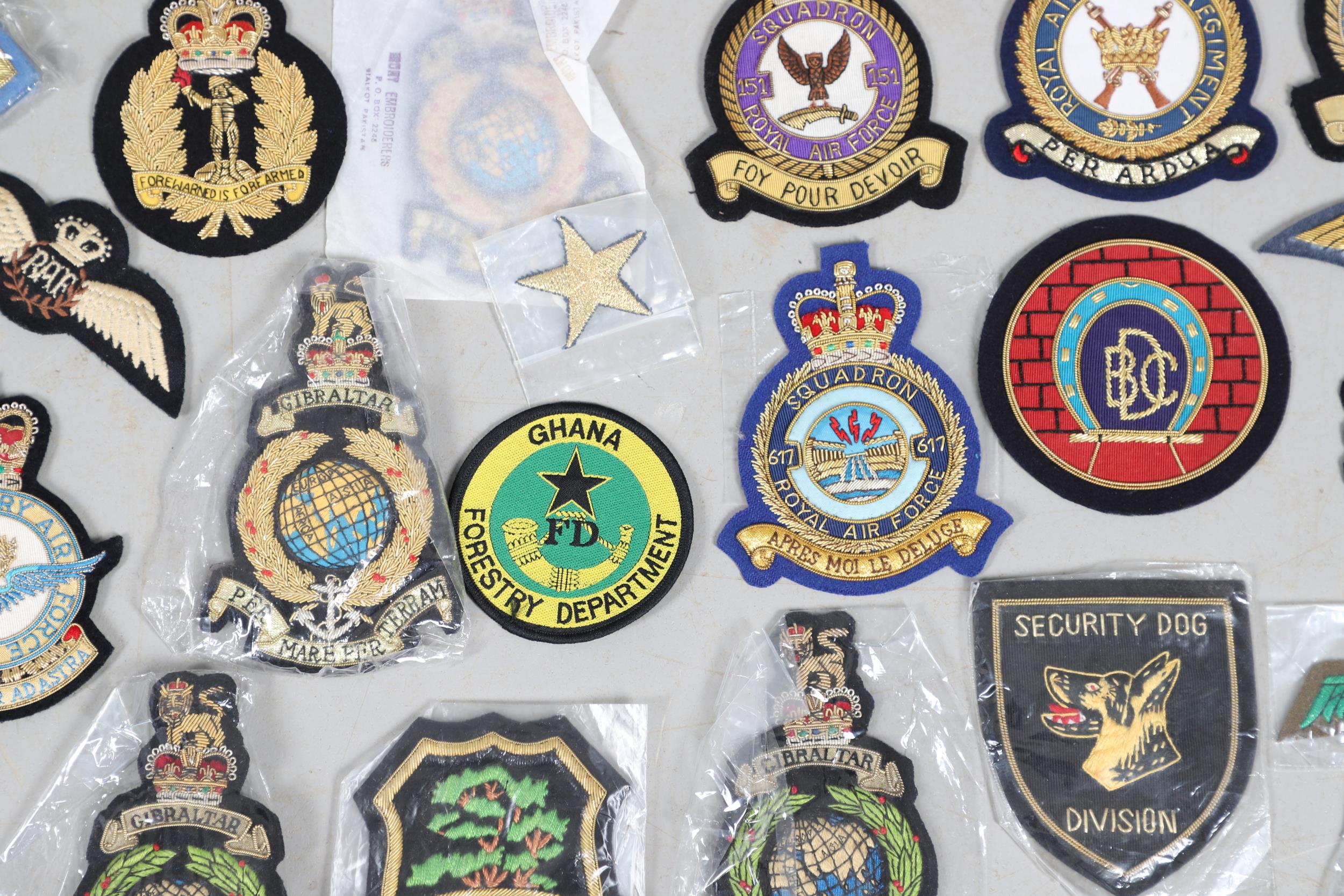 A LARGE COLLECTION OF MILITARY BADGES, MANY BLAZER BADGES AND OTHERS. - Image 6 of 23