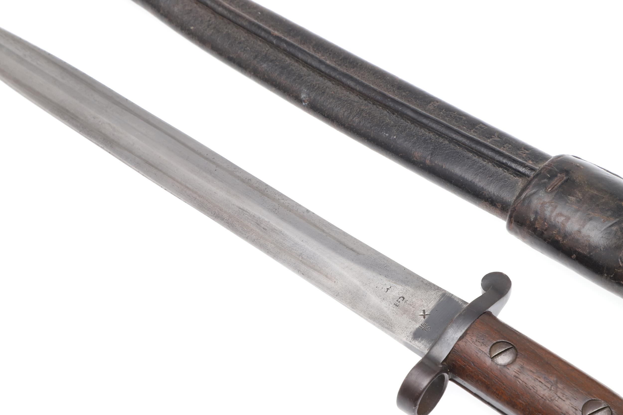 A 1903 PATTERN BAYONET AND SCABBARD. - Image 7 of 12
