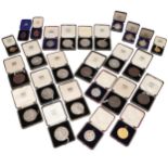 AN EXTENSIVE COLLECTION OF GOLD, SILVER AND BRONZE MEDALS FOR EGG LAYING.