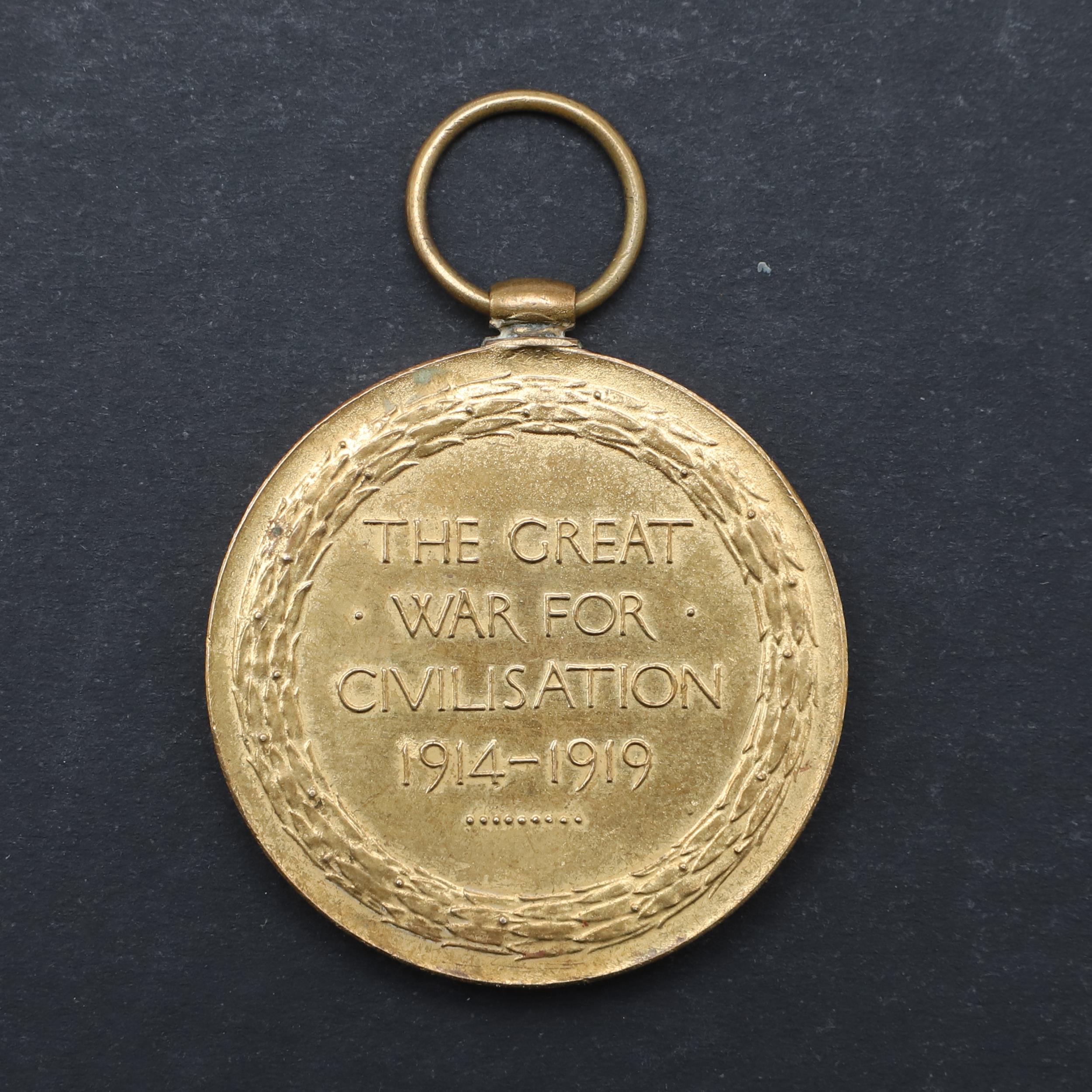 A FIRST WORLD WAR VICTORY MEDAL TO THE ROYAL NAVY. - Image 2 of 4