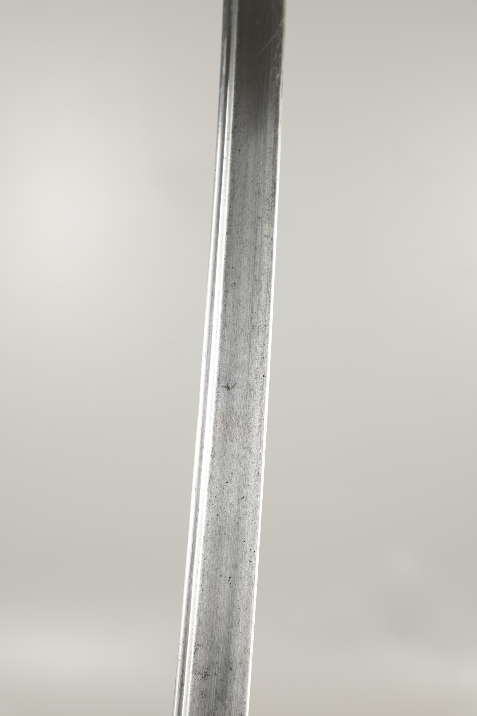 A CRIMEA PERIOD 1822 PATTERN LIGHT CAVALRY OFFICER'S SWORD AND SCABBARD. - Image 18 of 20